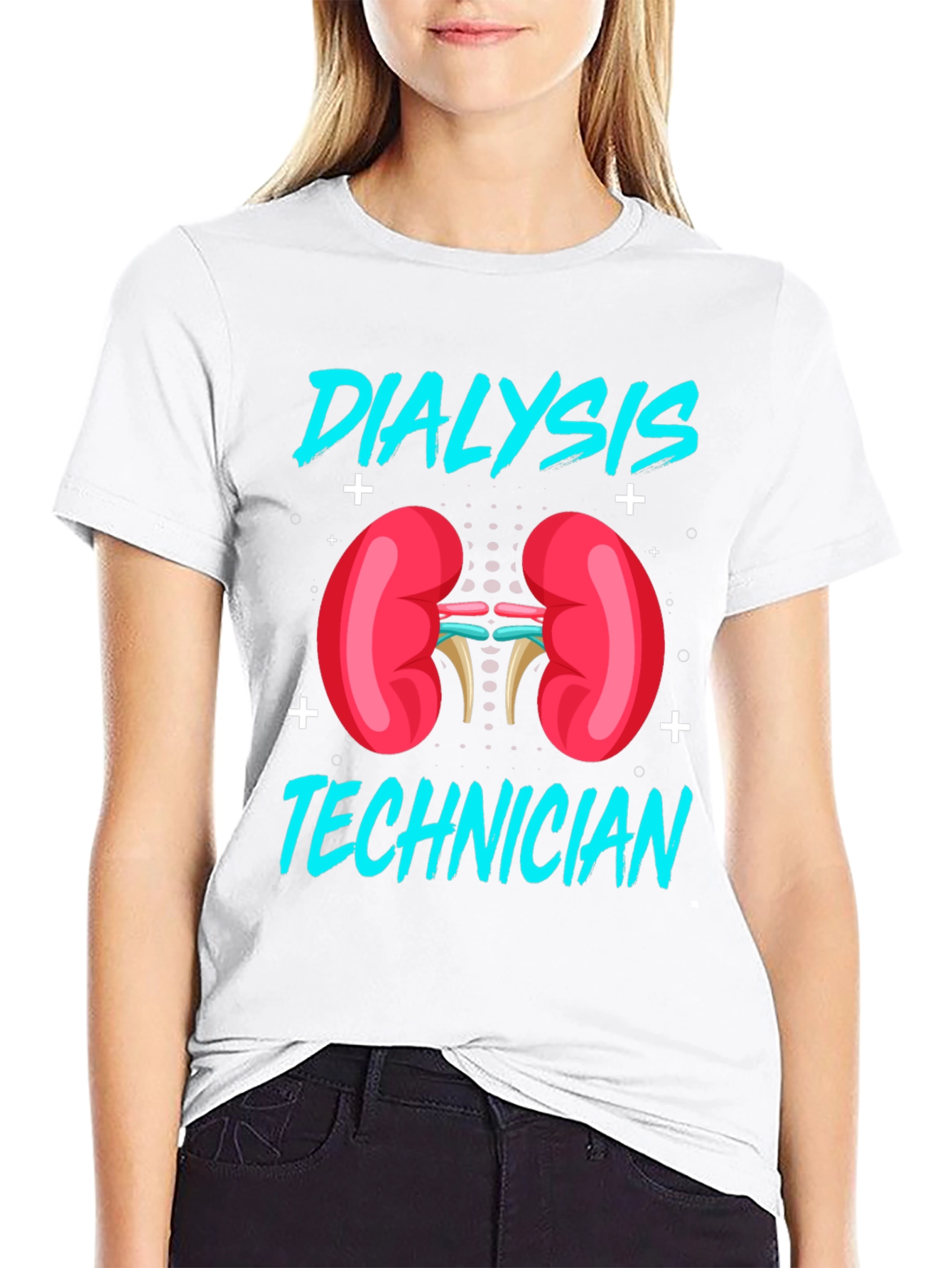 Dialysis Technician T-Shirt - Kidney Graphic Tee