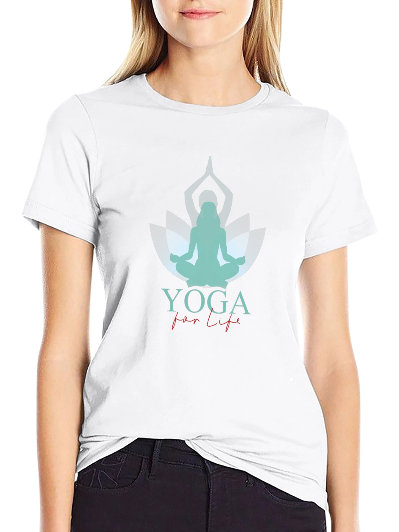 Yoga Life T-Shirt - Meditative Design