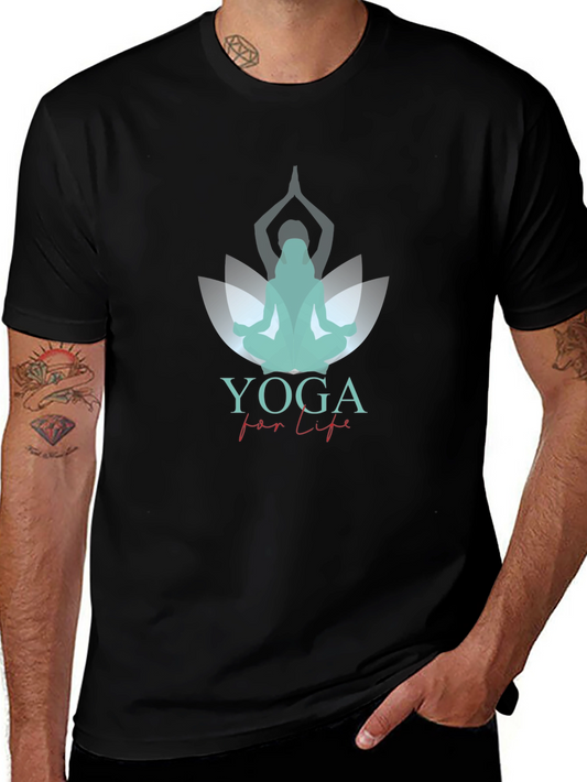 Yoga Life T-Shirt - Meditative Design