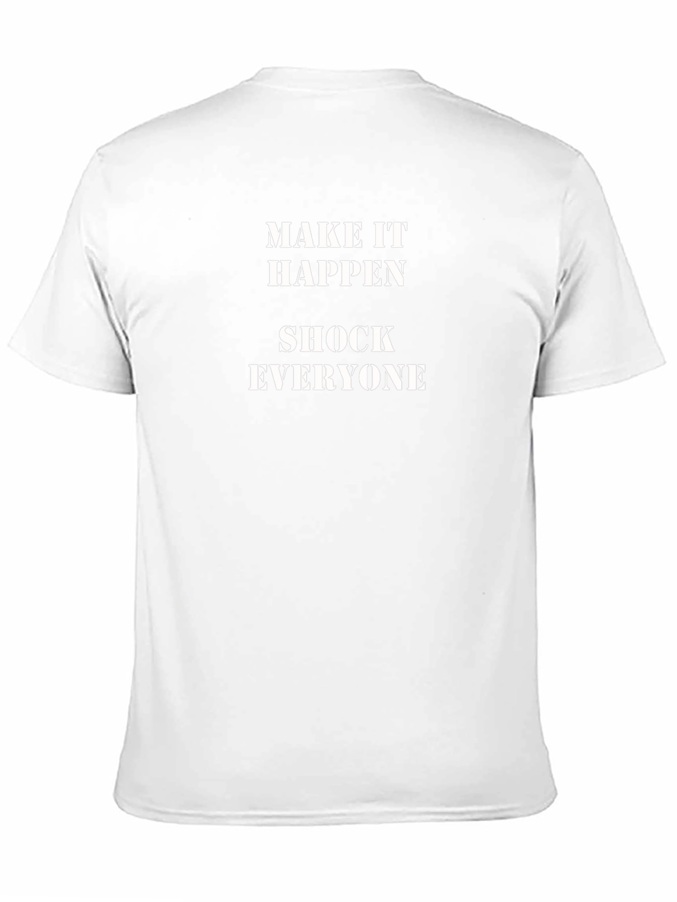 Make it Happen Graphic Tee - Inspiring Black T-Shirt