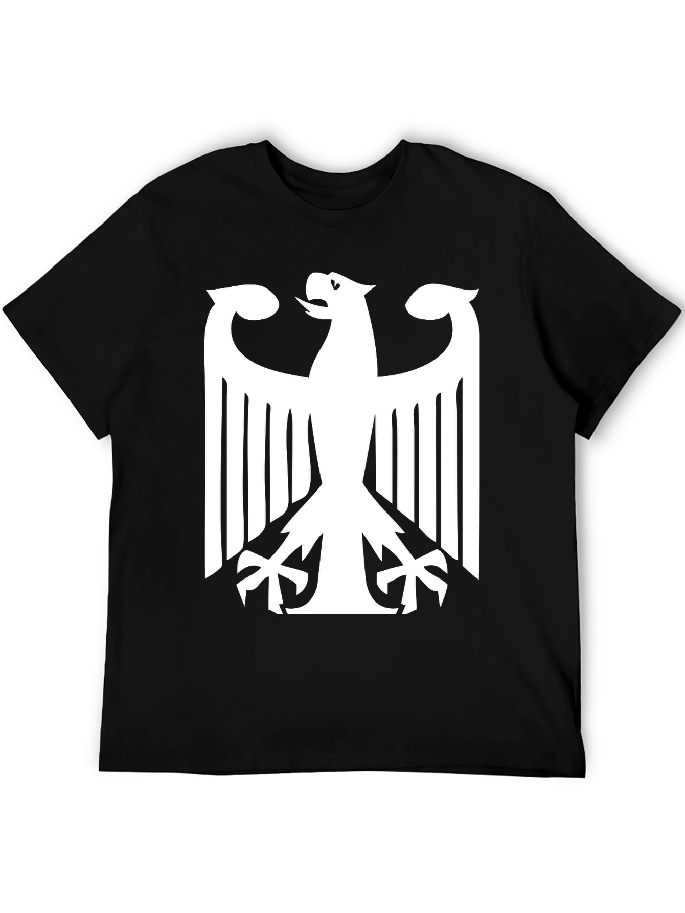 Eagle Crest Tee - Bold Black Shirt