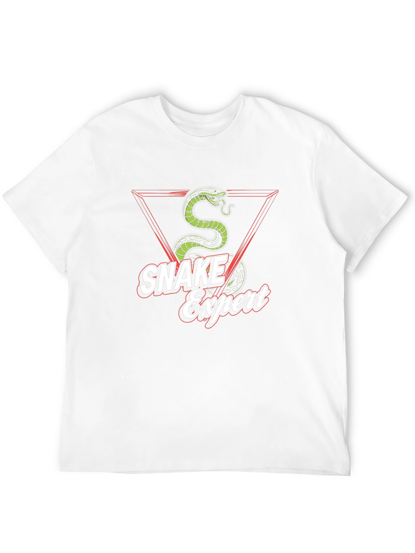 Snake Expert Graphic Tee - Mens Black T-Shirt