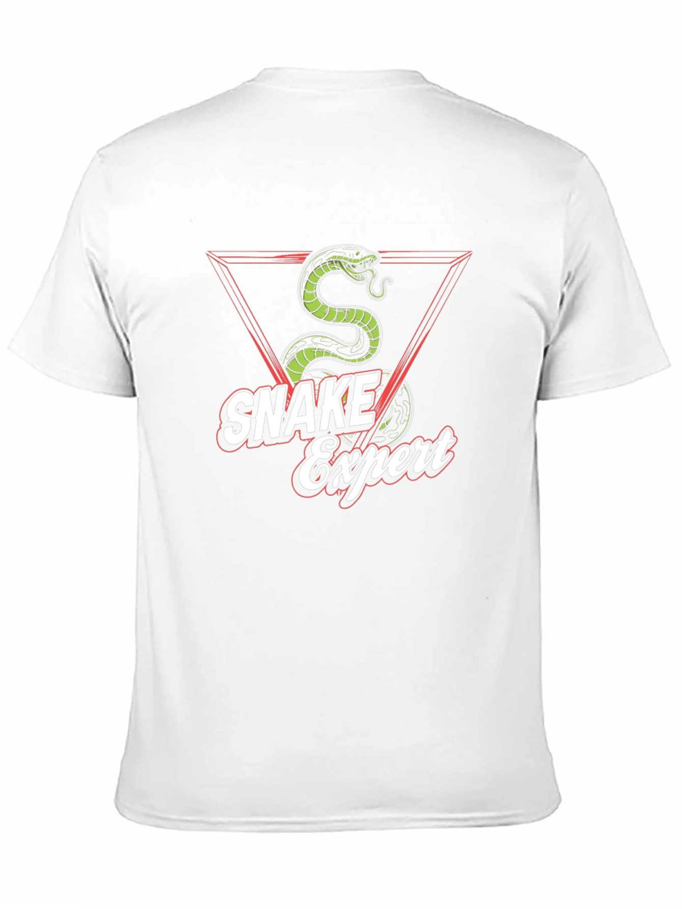 Snake Expert Graphic Tee - Mens Black T-Shirt