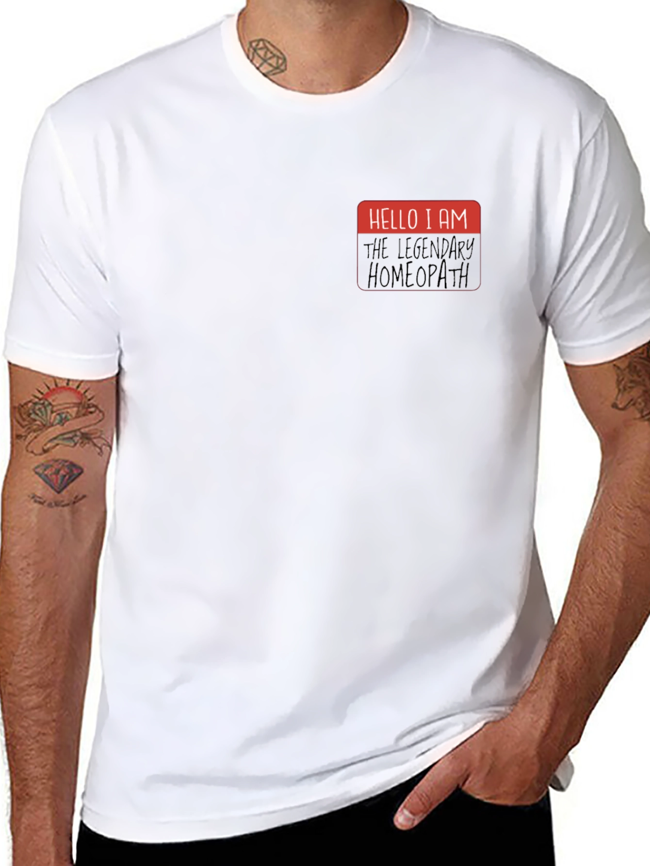 Hello I am The Legendary Homeopath T-Shirt