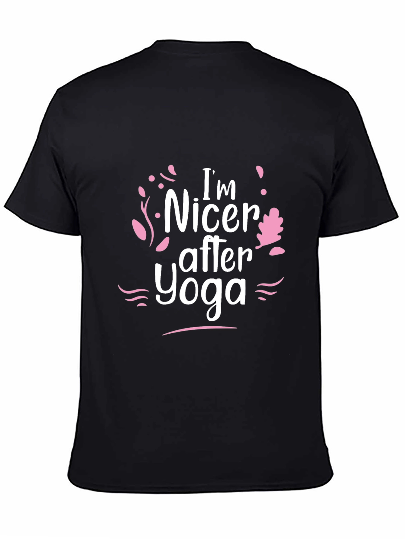 Im Nicer After Yoga Black T-Shirt