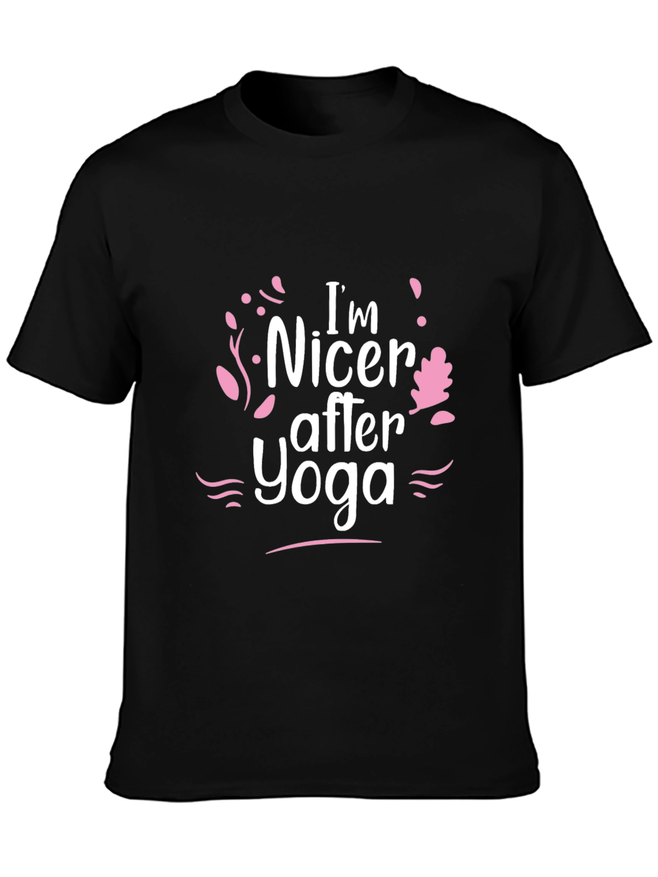 Im Nicer After Yoga Black T-Shirt