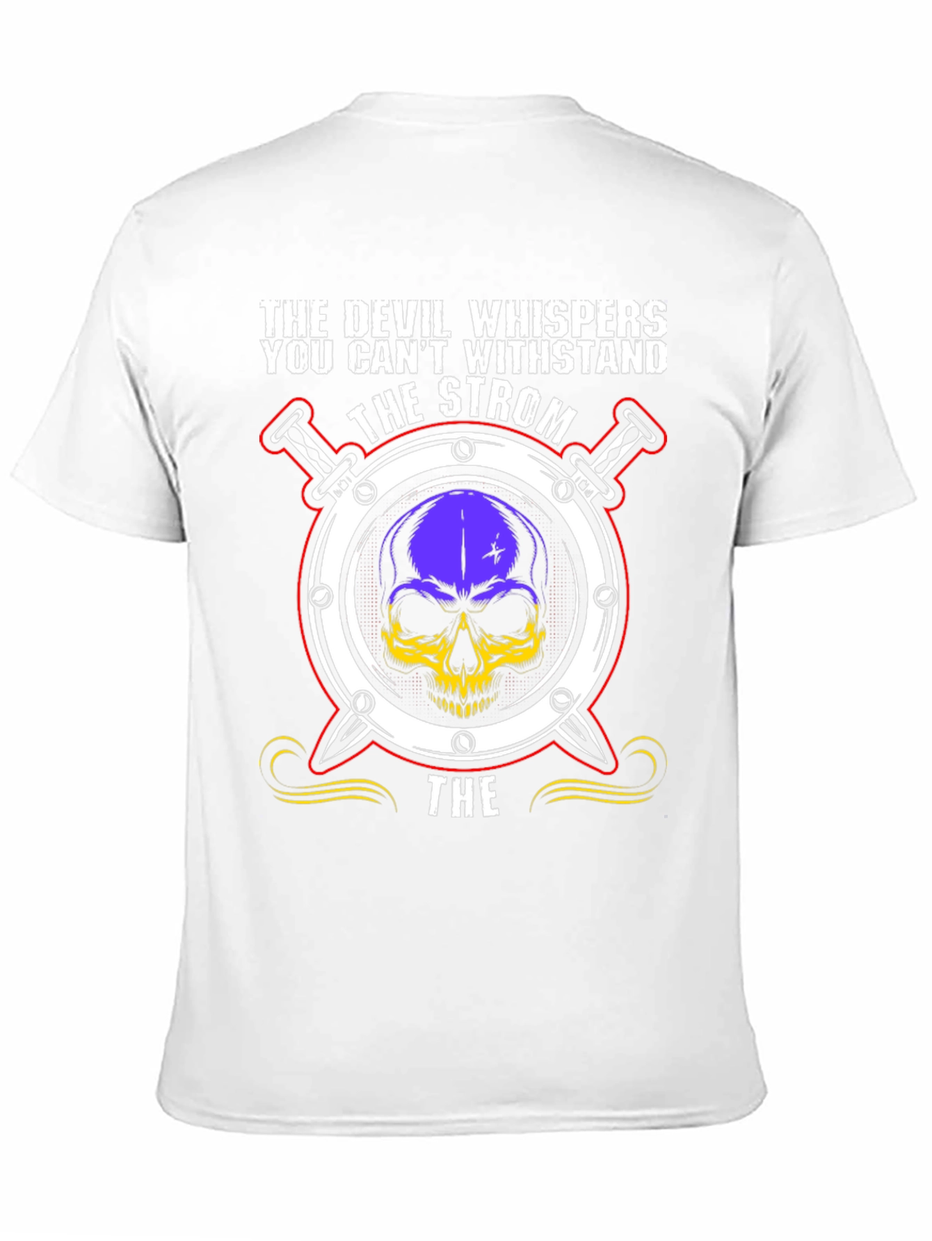 The Strom Devil Skull Graphic T-Shirt