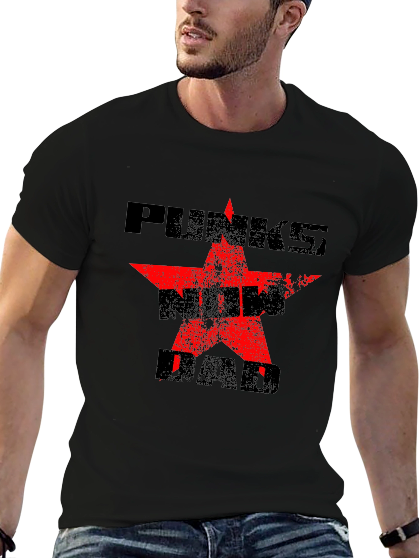 Punks Not Dad Graphic Tee