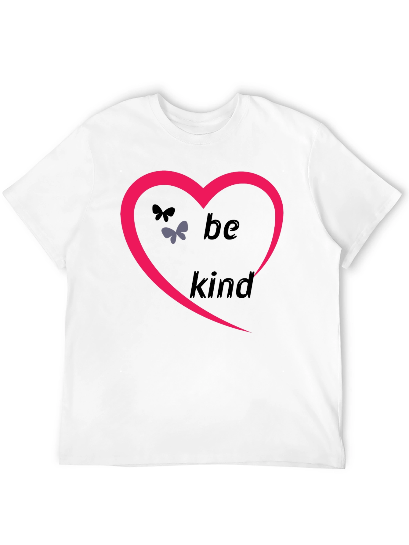 Be Kind Heart T-Shirt - Positive Message Tee