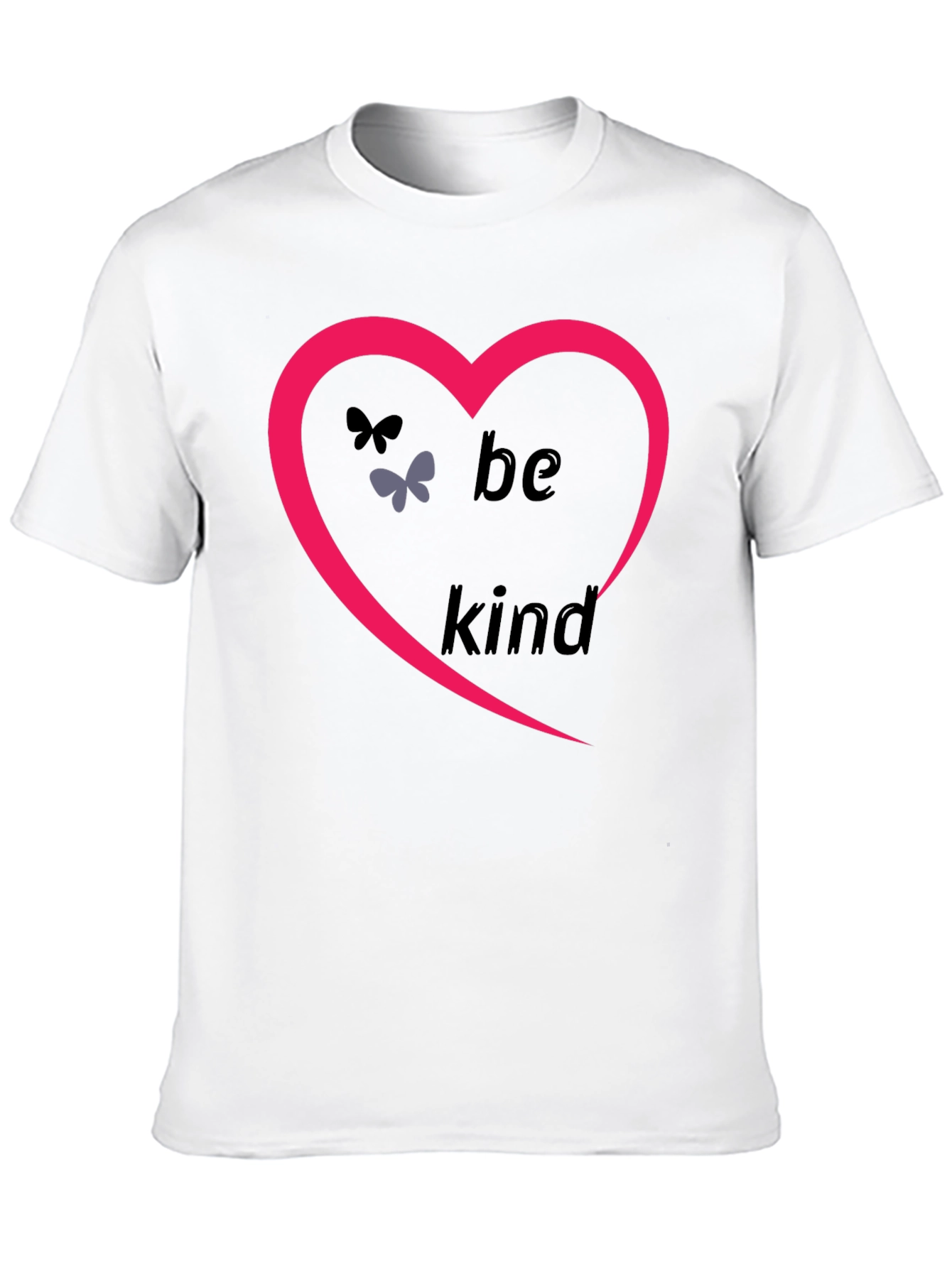 Be Kind Heart T-Shirt - Positive Message Tee