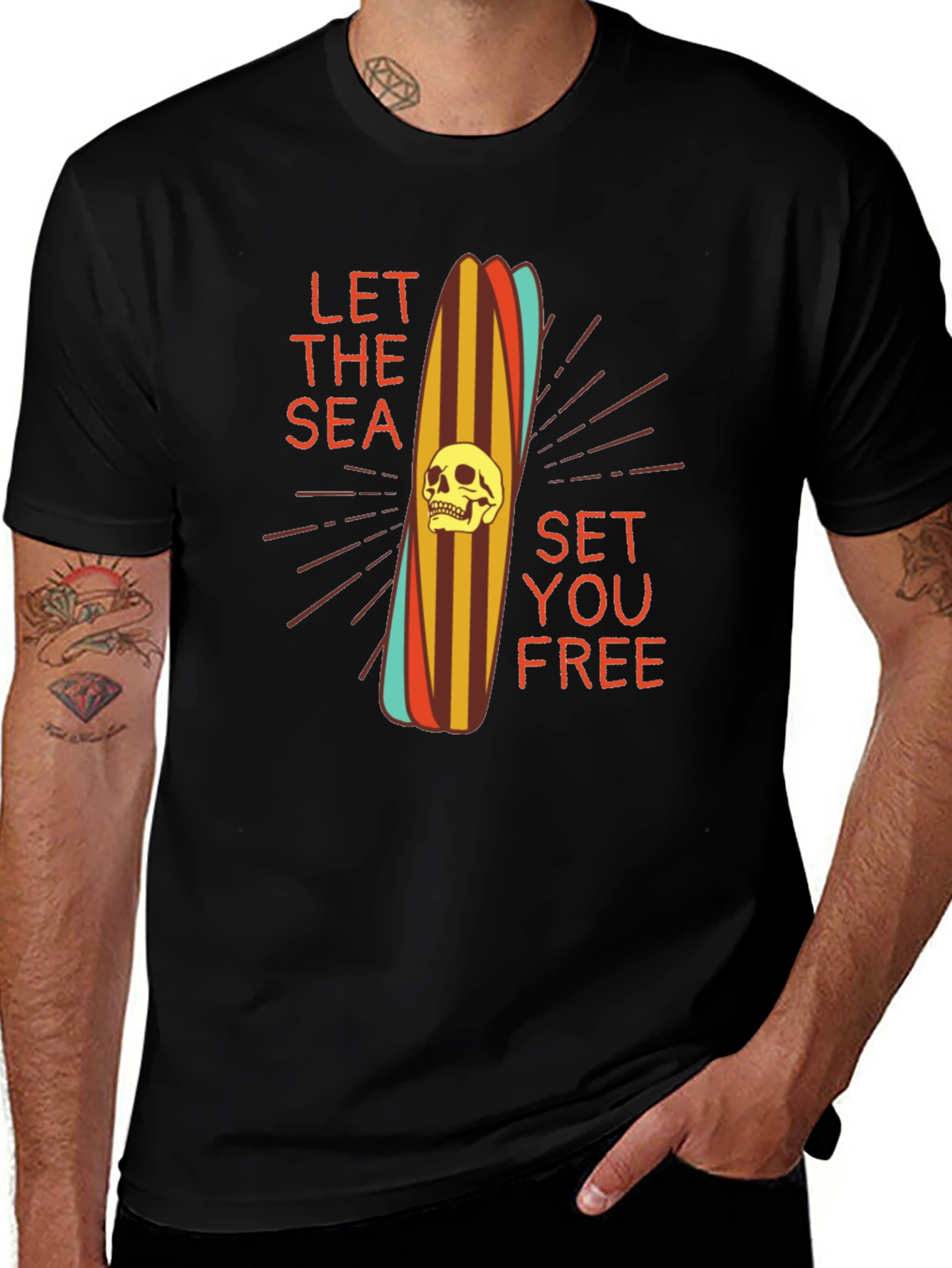 Let the Sea Set You Free Graphic T-Shirt