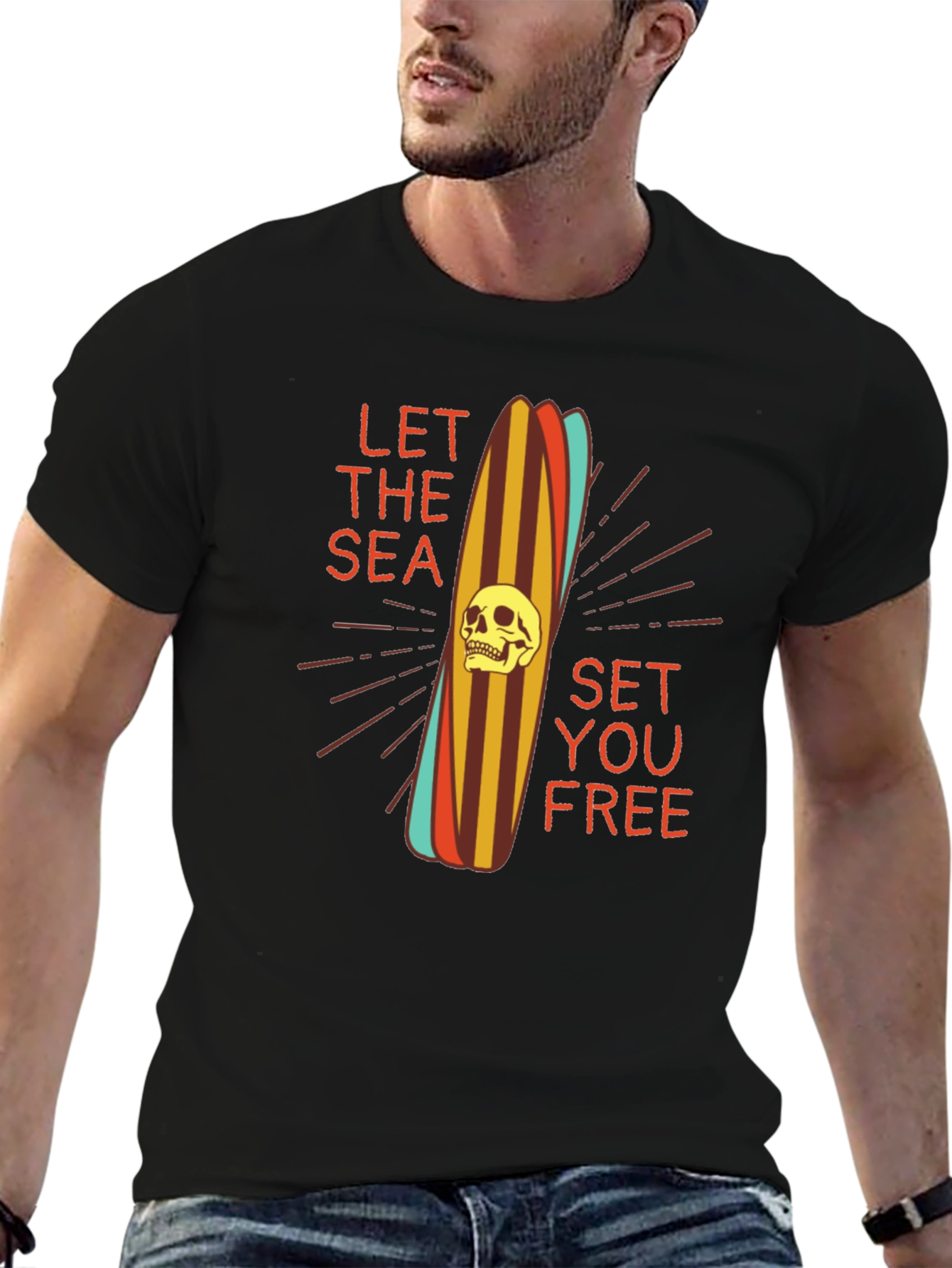 Let the Sea Set You Free Graphic T-Shirt
