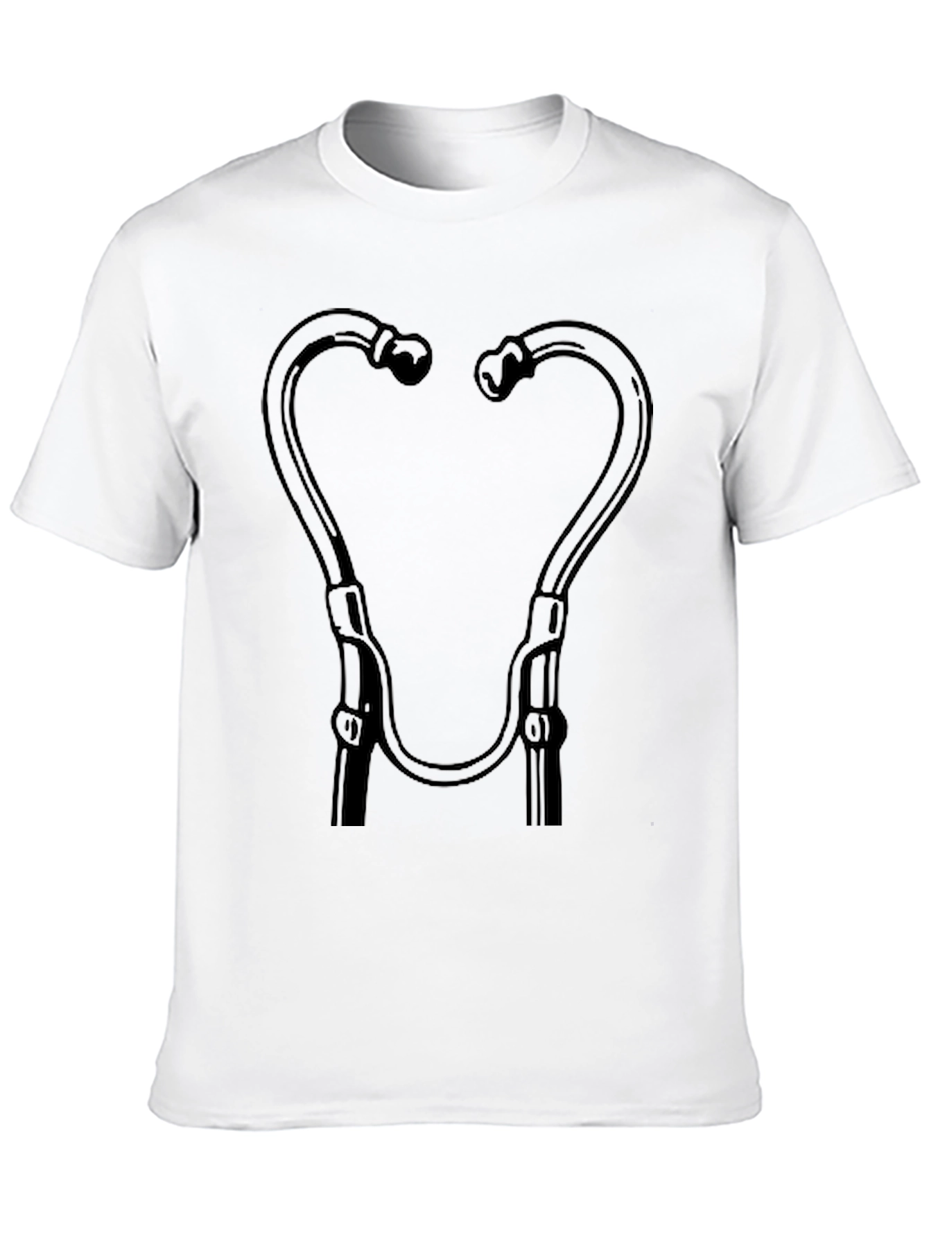 Stethoscope Graphic Tee - Medical Humor Shirt