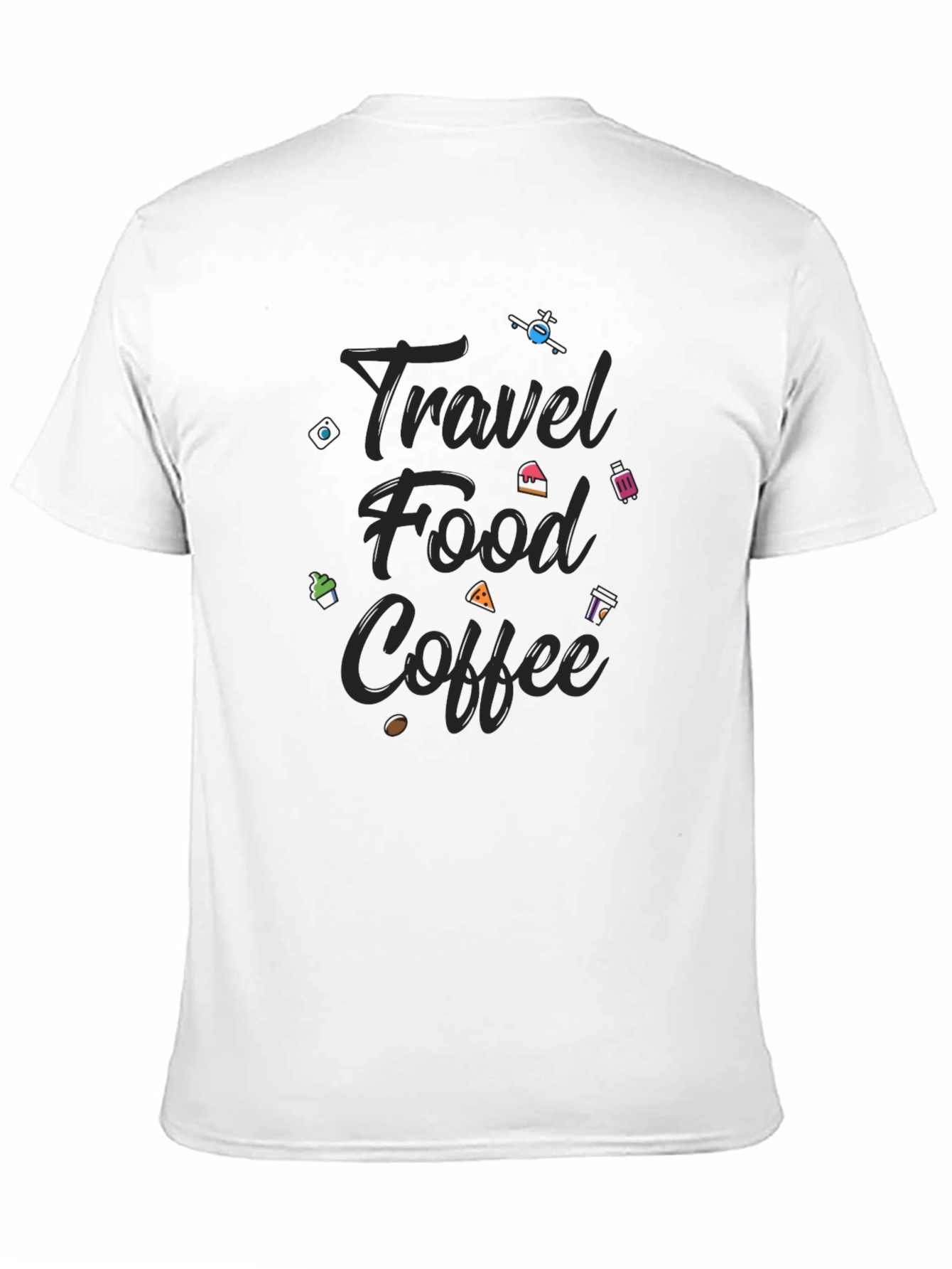 Travel Food Coffee Graphic Tee