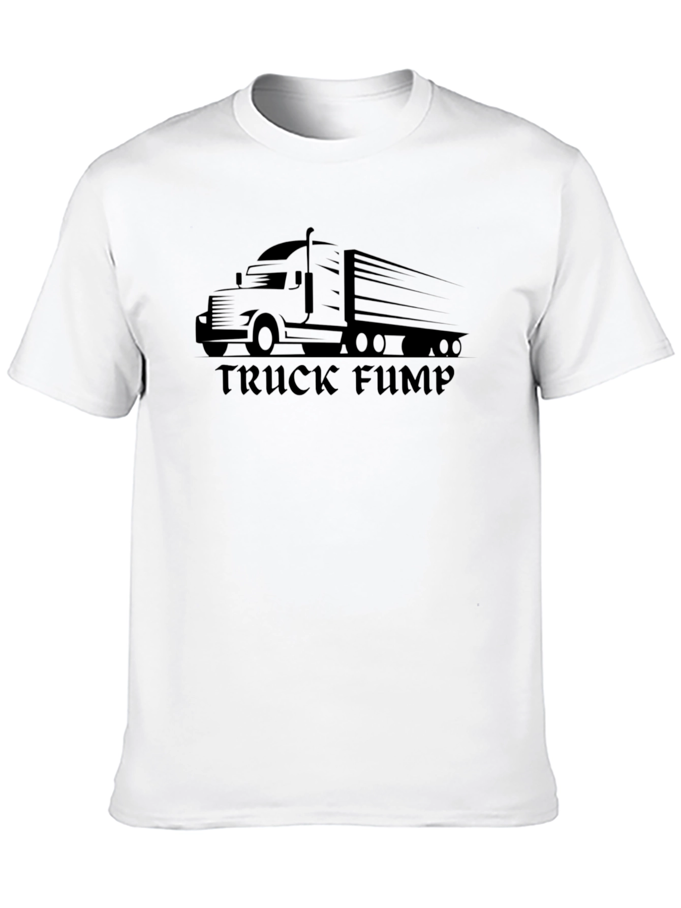 Truck Fump Graphic T-Shirt - Cool Black Tee
