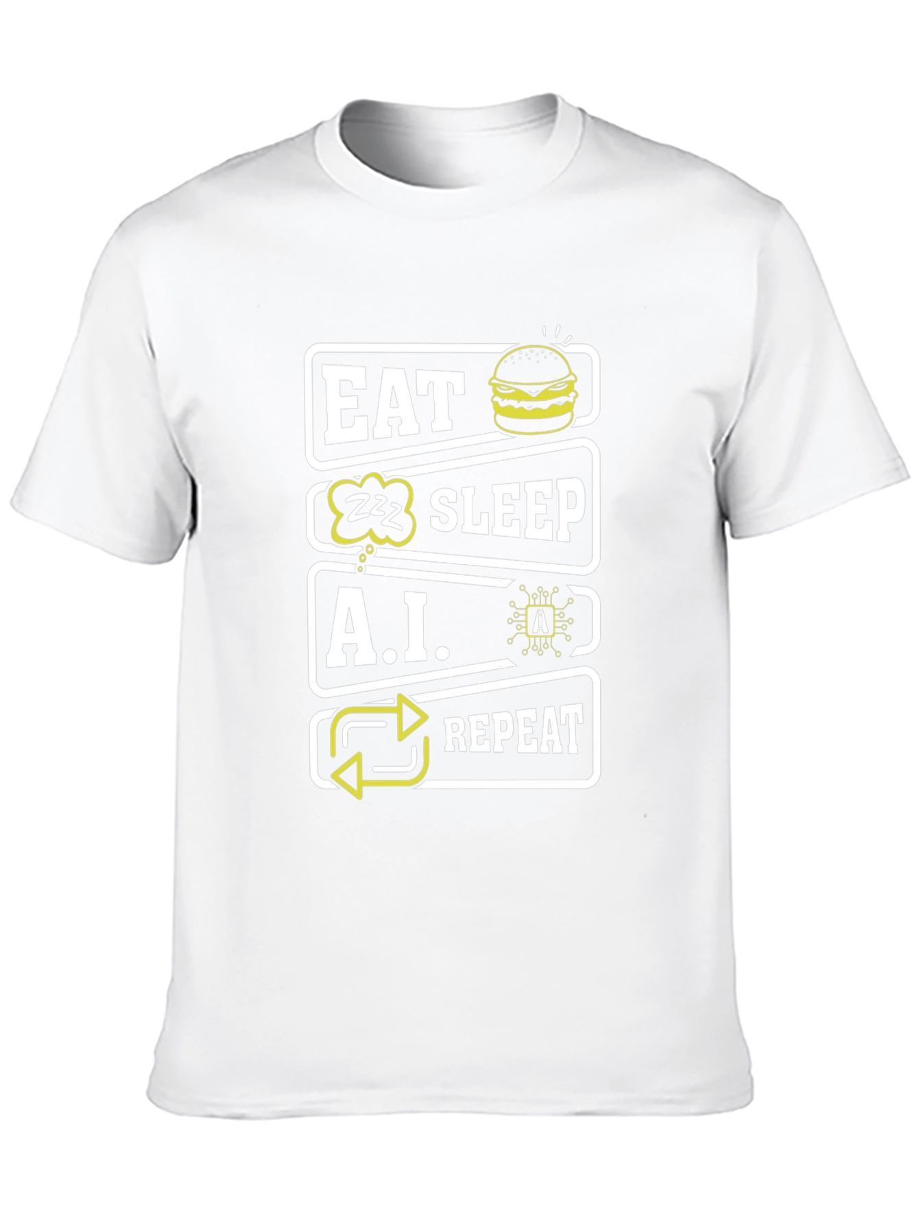 Eat Sleep A.I. Repeat T-Shirt