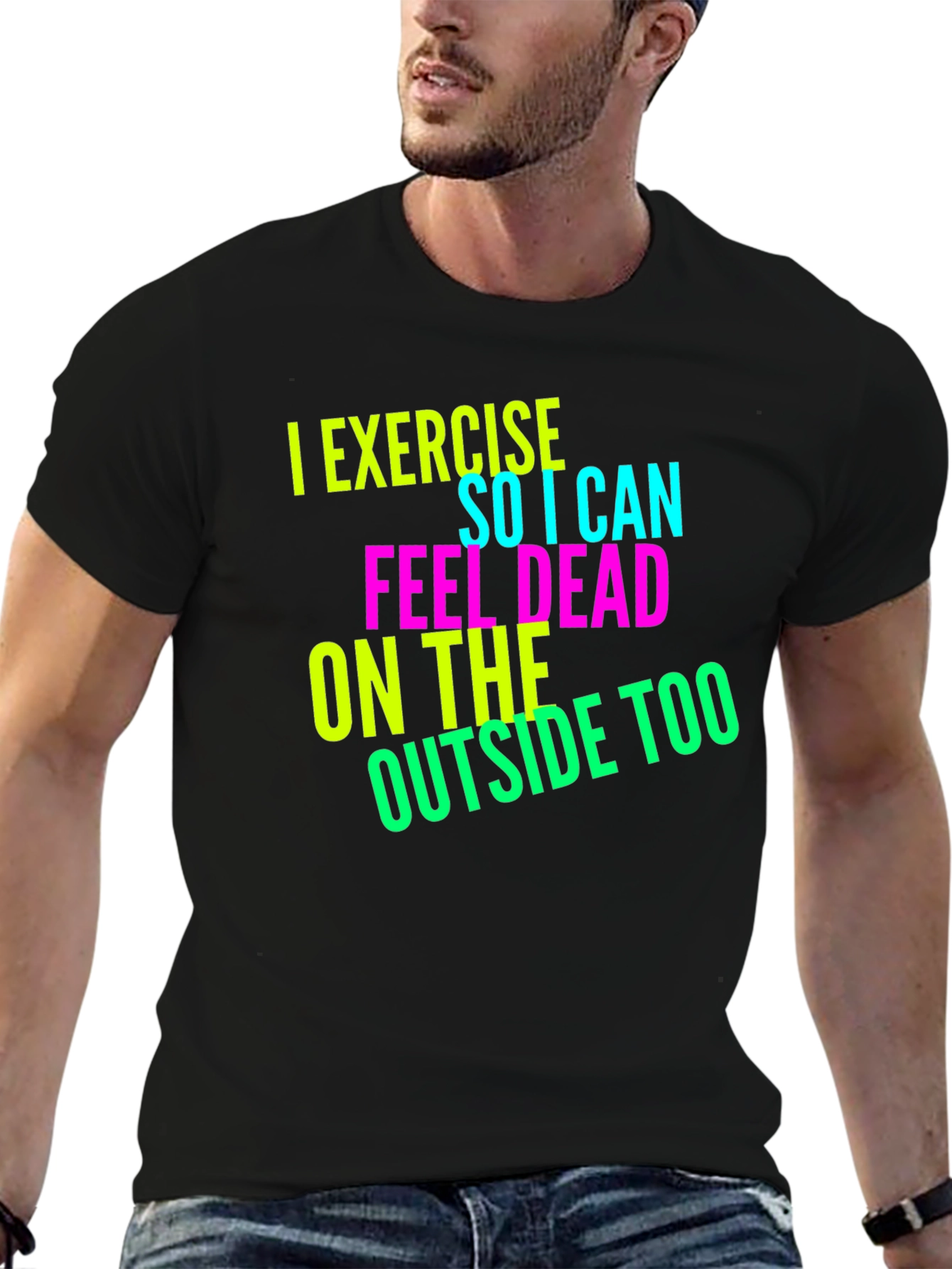 Funny Exercise Sarcastic Tee