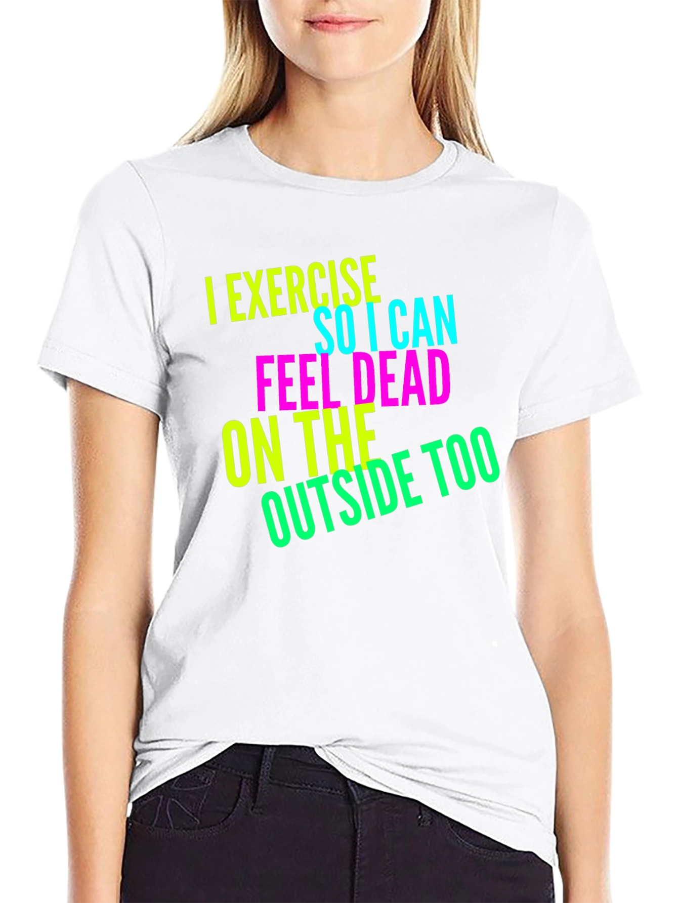 Funny Exercise Sarcastic Tee