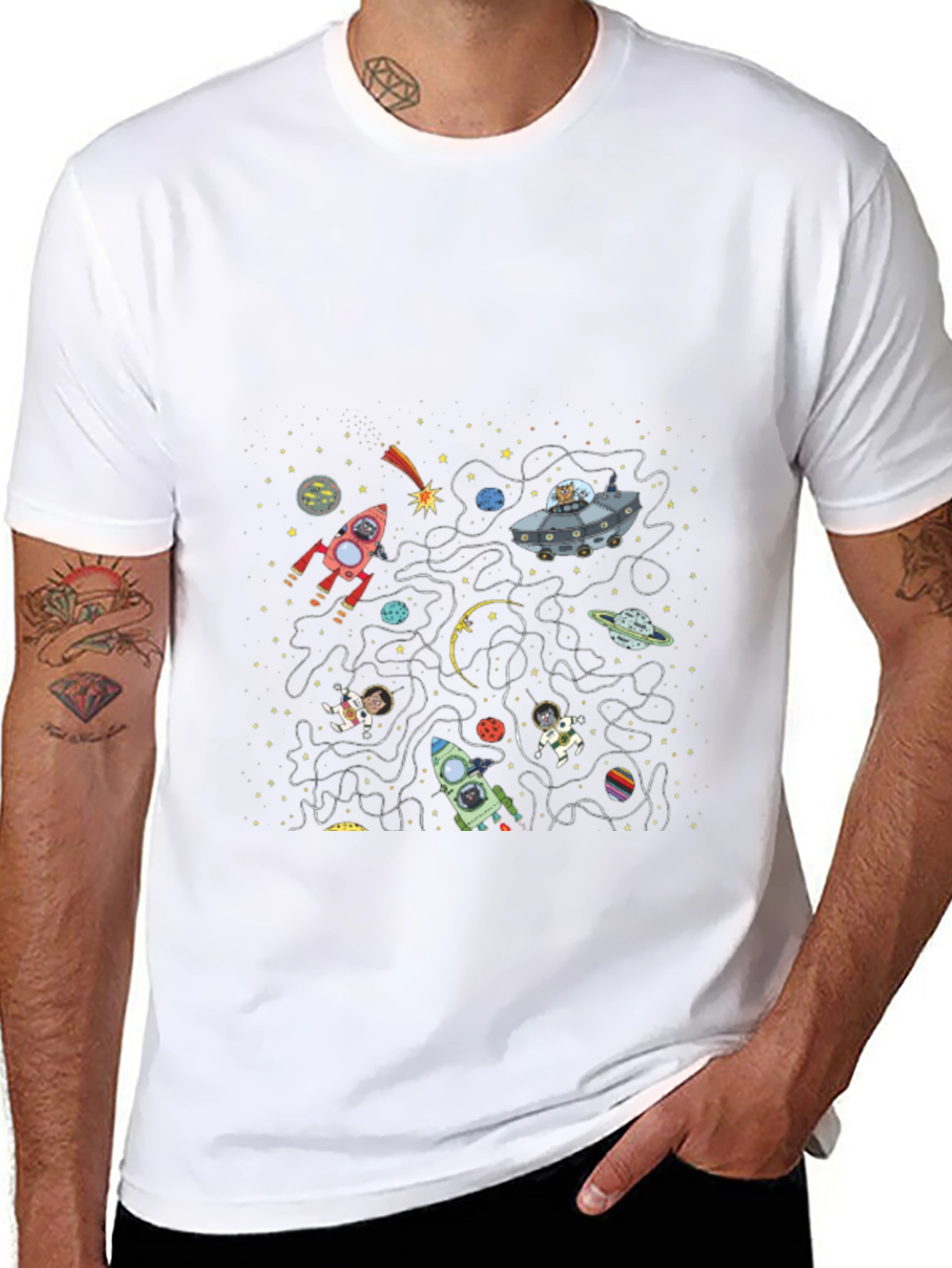 Cosmic Maze T-Shirt