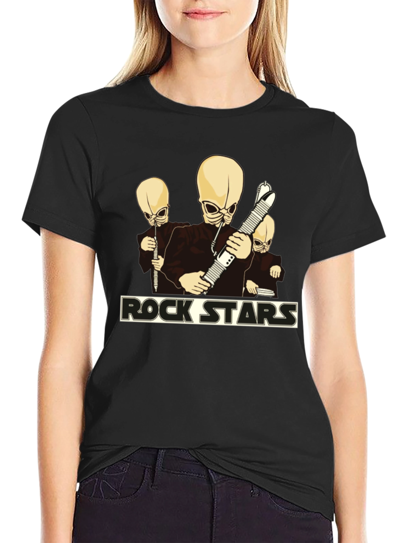 Cantina Band Rock Stars T-Shirt - Black