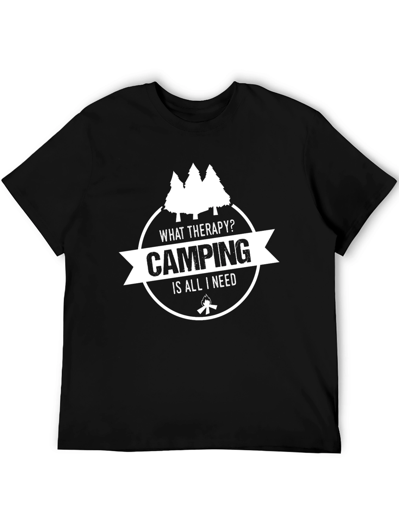Camping Therapy Graphic T-Shirt