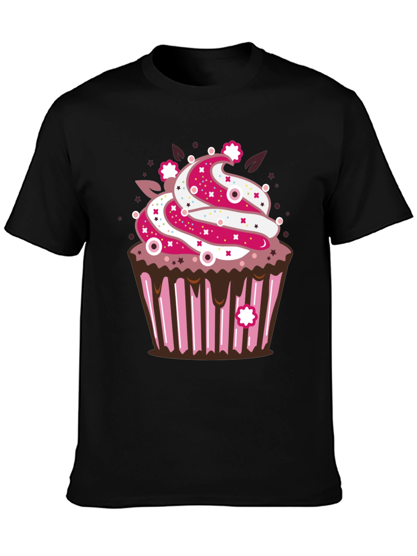 Cupcake Graphic T-Shirt - Sweet Treat Style