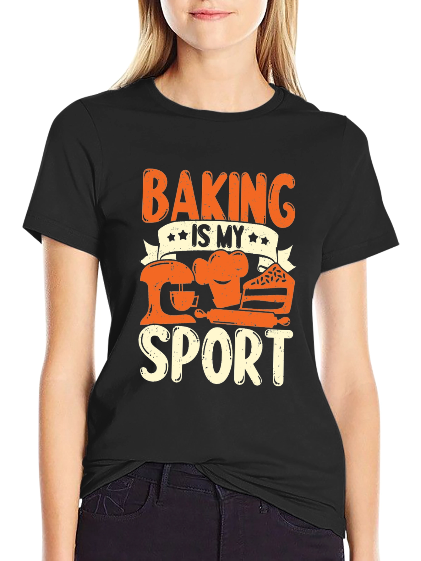 Baking Is My Sport Graphic Tee