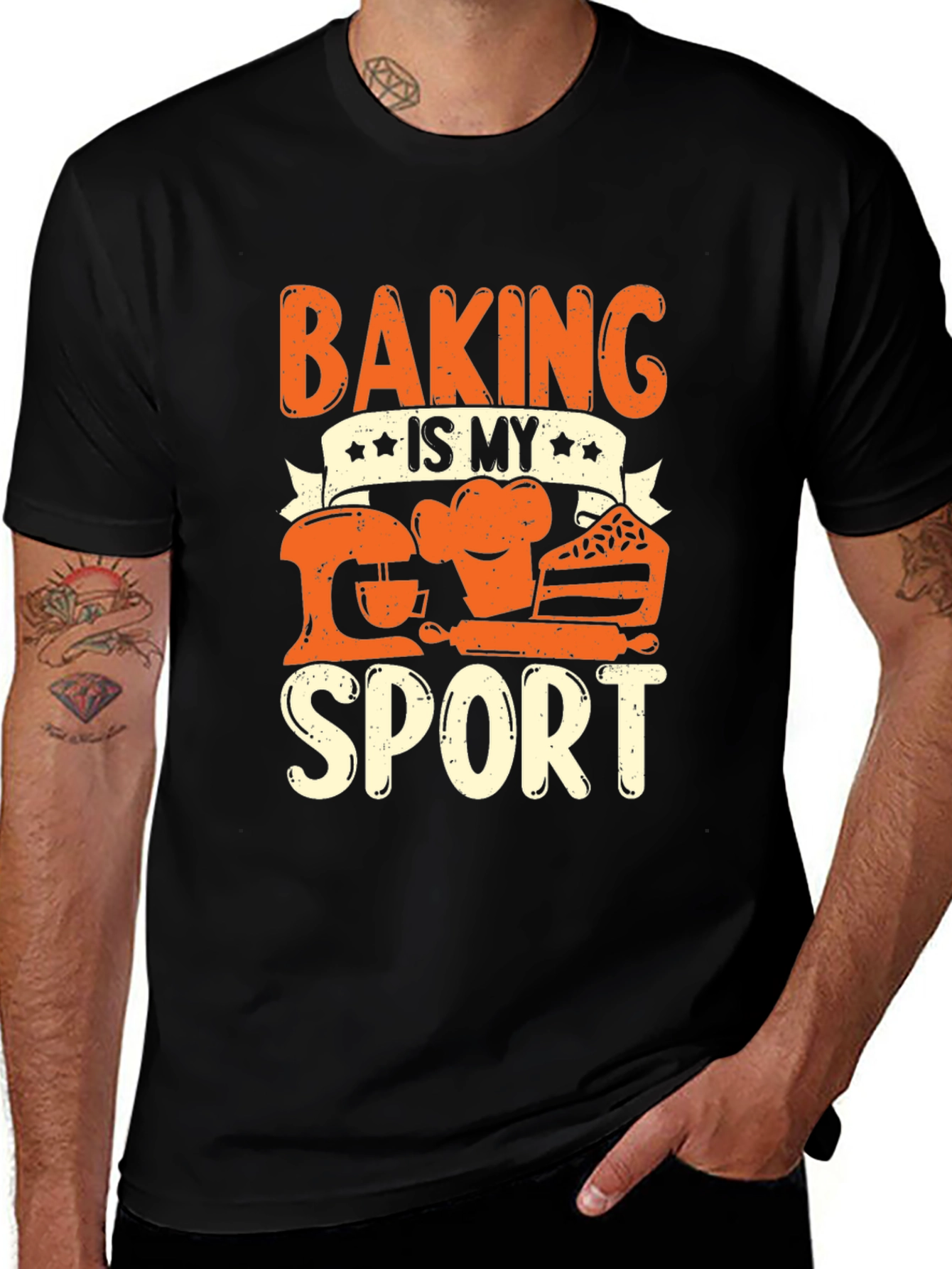 Baking Is My Sport Graphic Tee