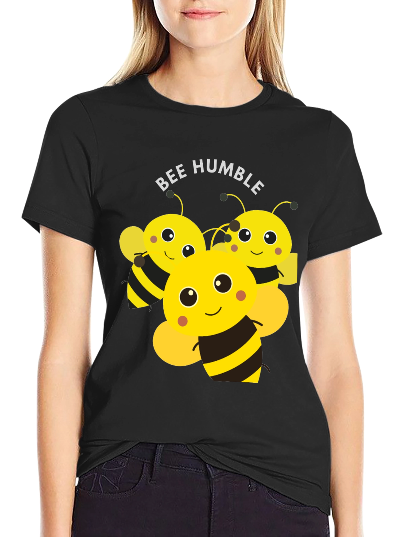 Bee Humble Black T-Shirt