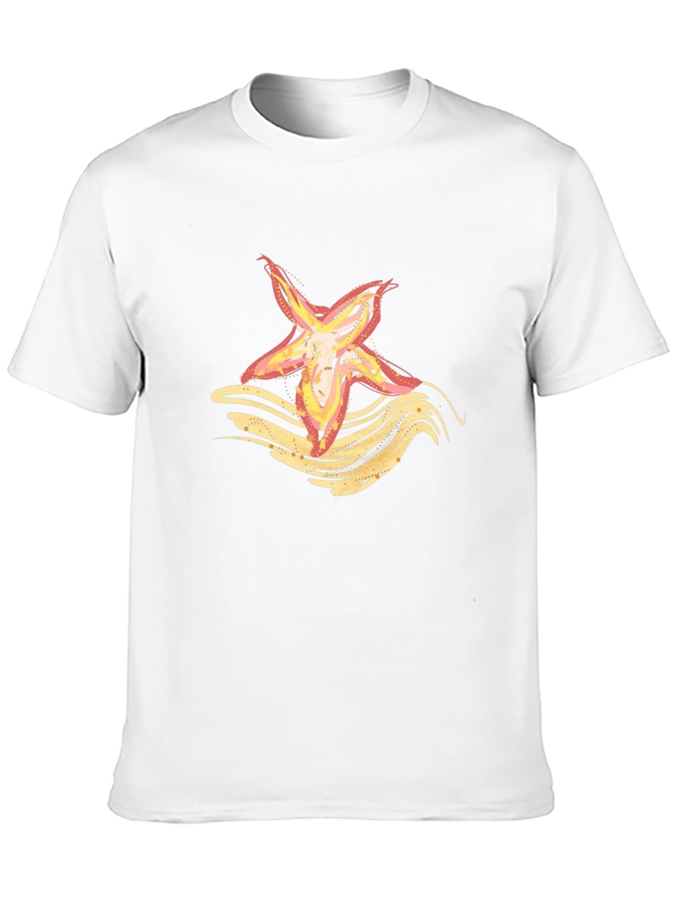 Starfish Graphic Tee - Coastal Vibes
