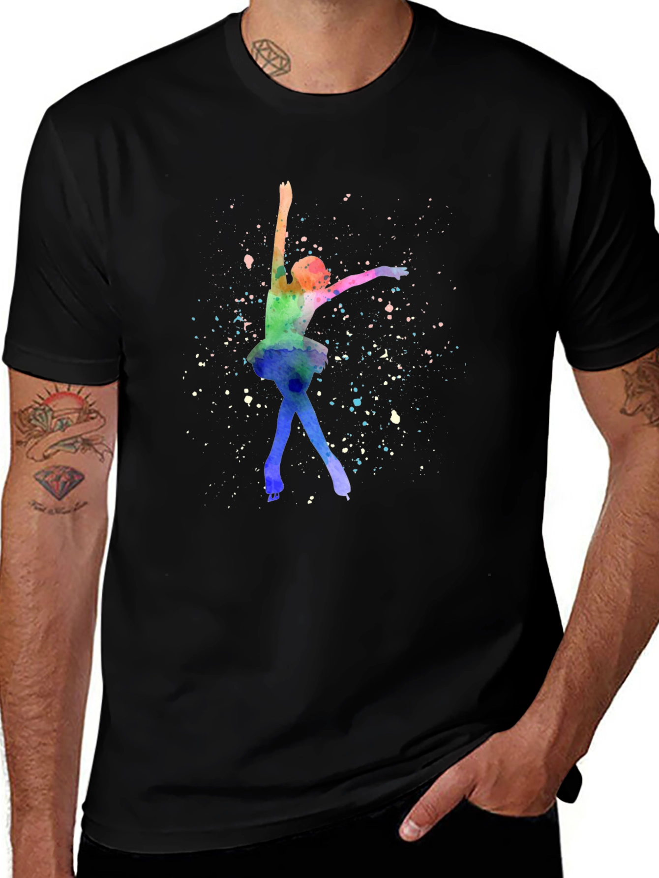 Watercolor Ballerina Graphic Tee