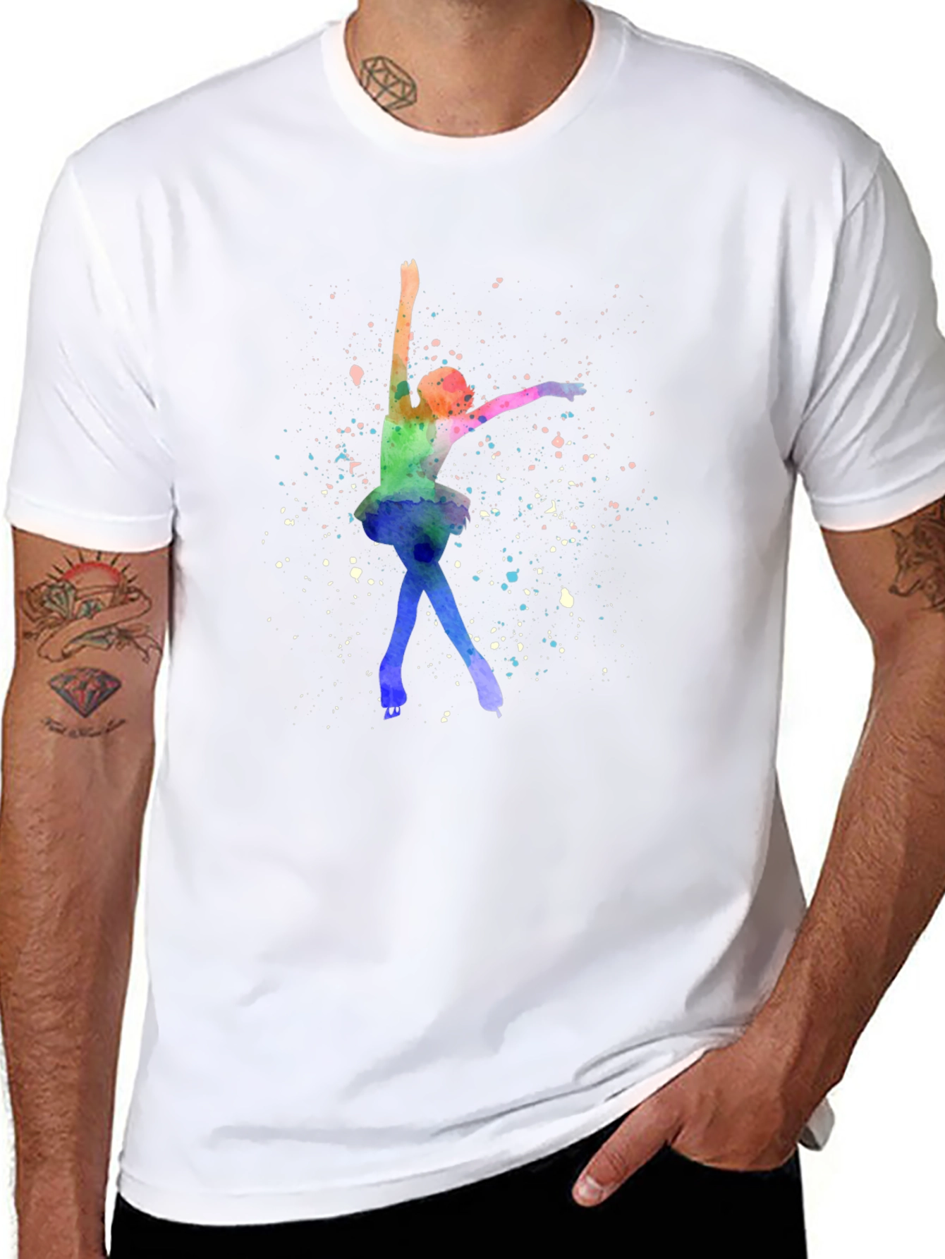 Watercolor Ballerina Graphic Tee