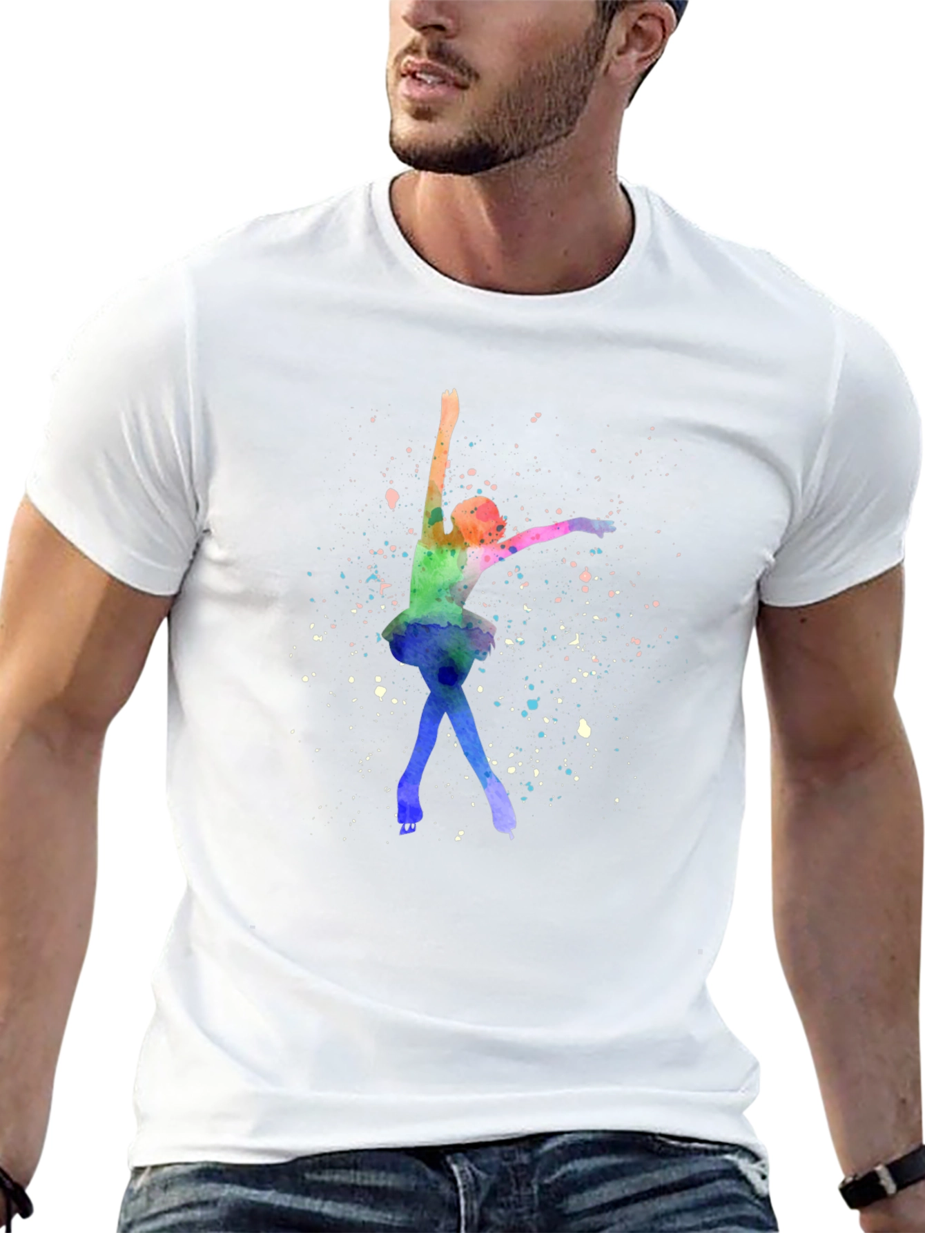 Watercolor Ballerina Graphic Tee