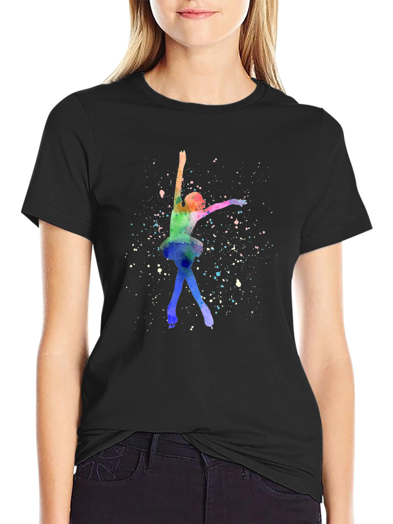 Watercolor Ballerina Graphic Tee