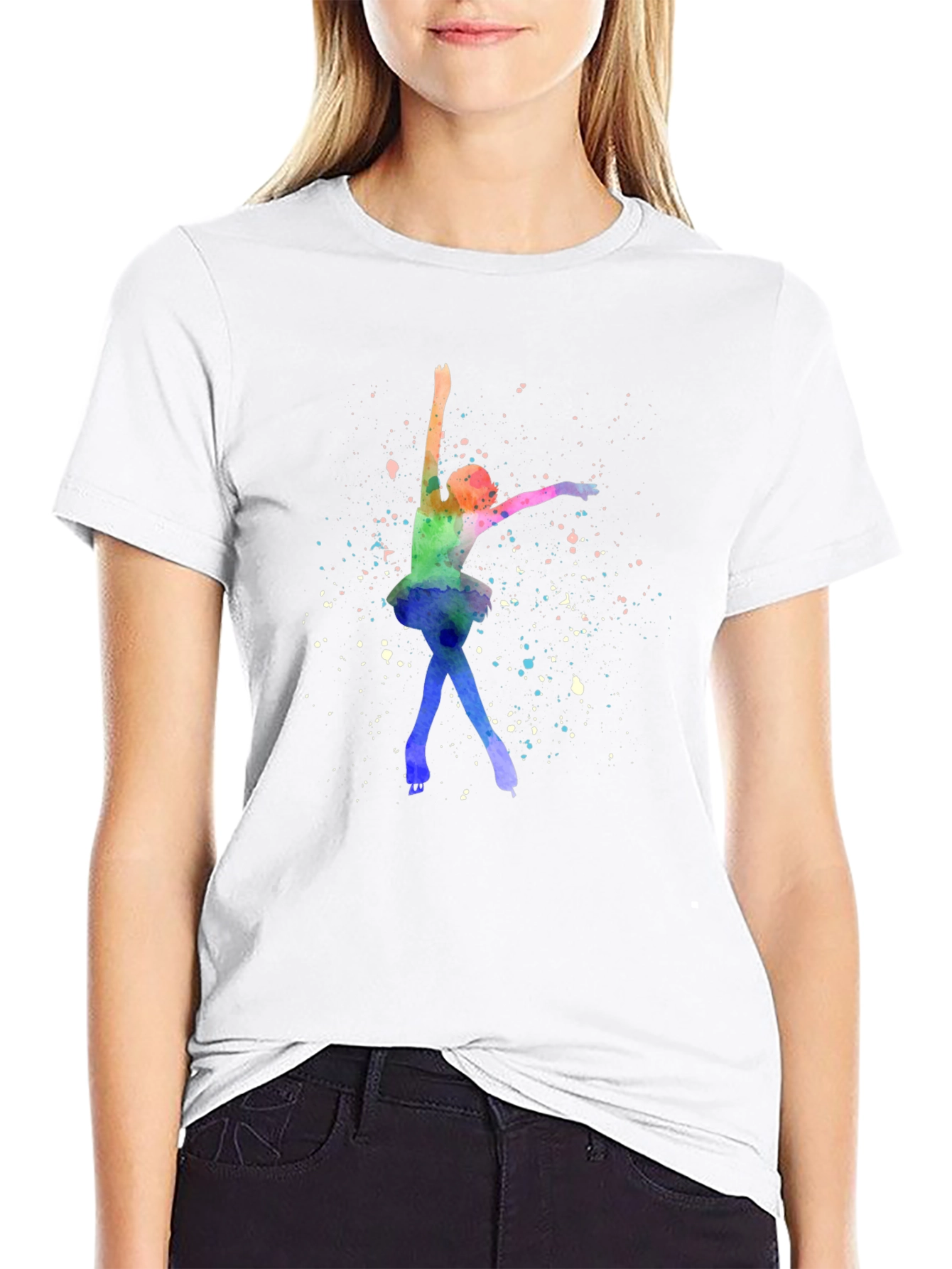 Watercolor Ballerina Graphic Tee