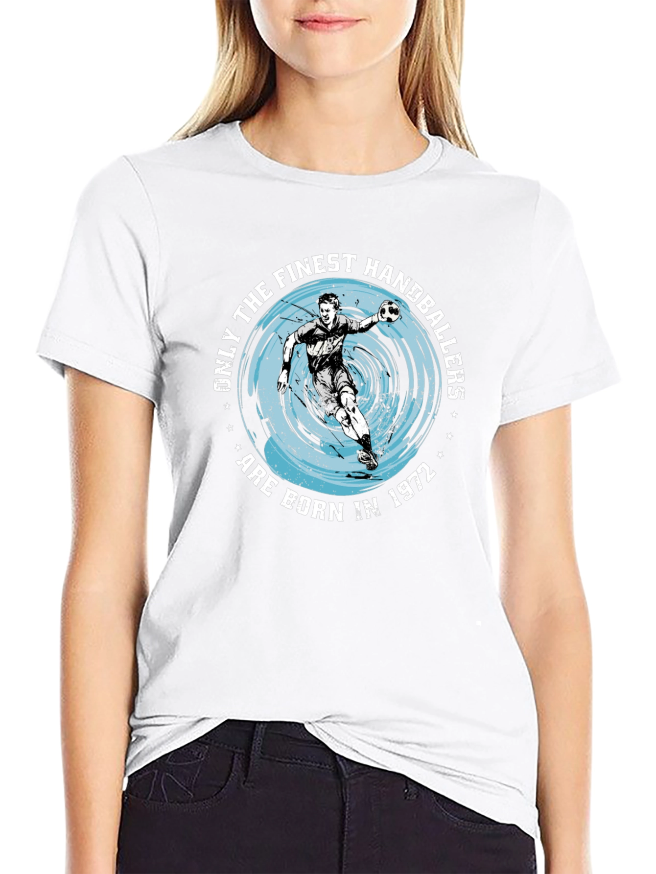 Finest Handballers Born in 1972 Graphic T-Shirt