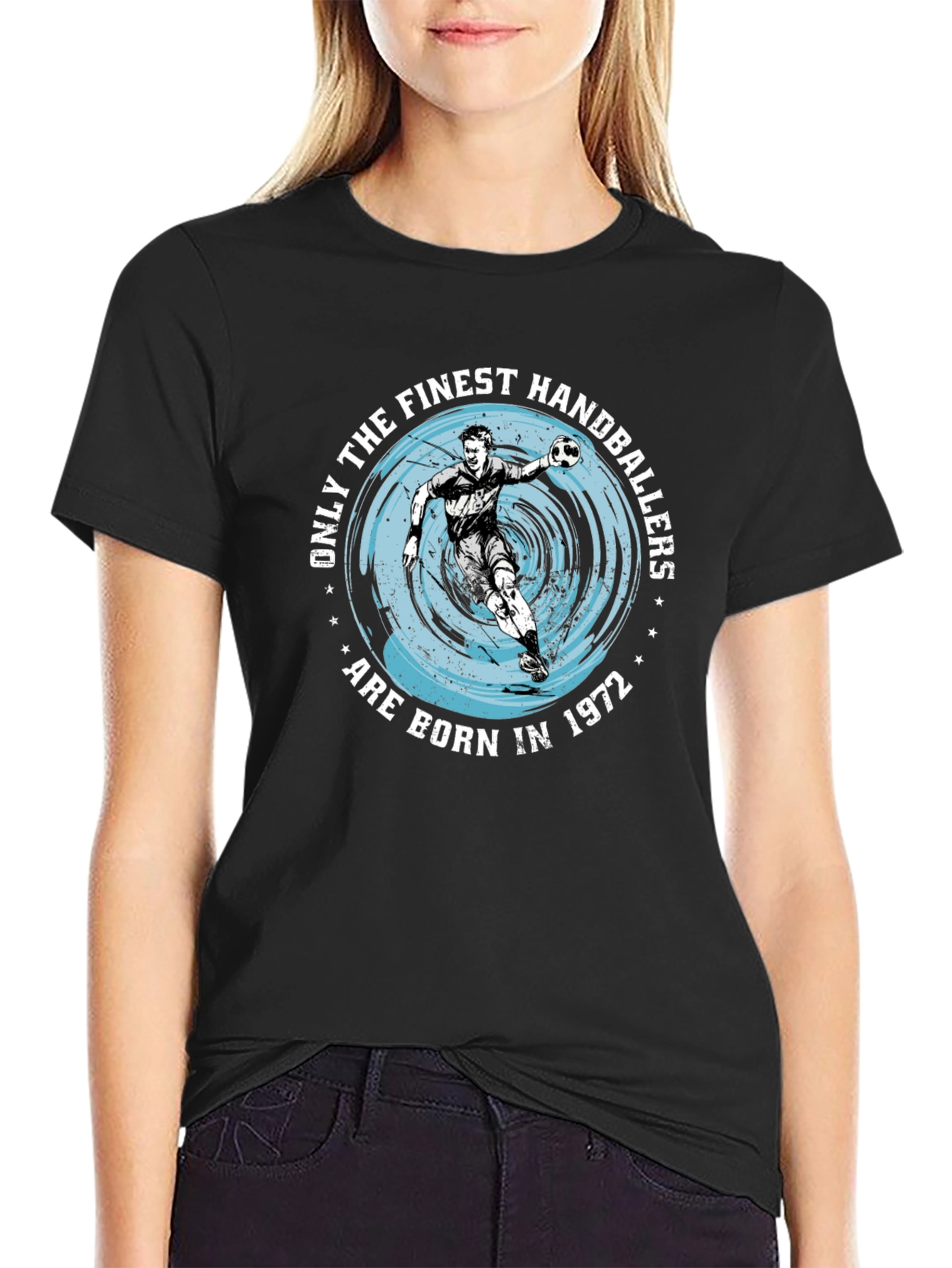 Finest Handballers Born in 1972 Graphic T-Shirt