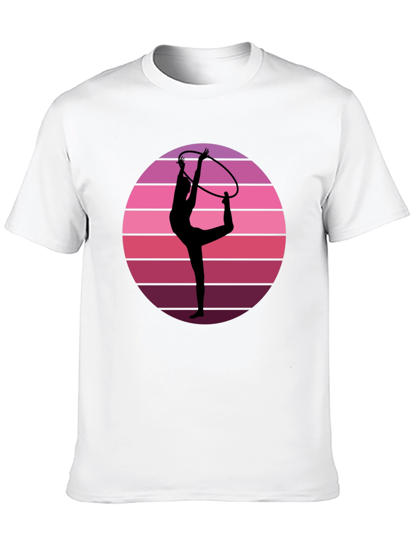 Retro Gymnast Sunset T-Shirt