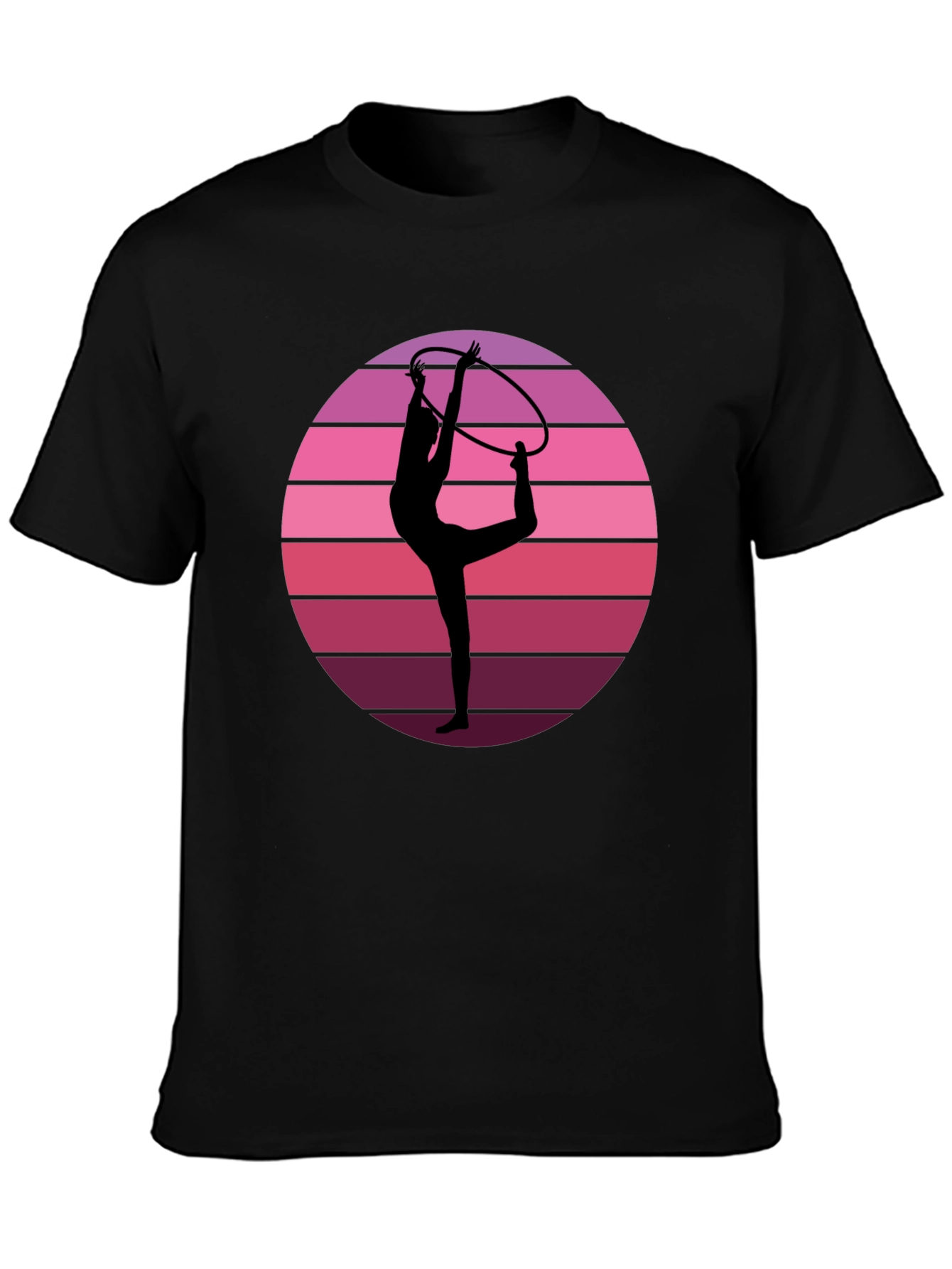 Retro Gymnast Sunset T-Shirt