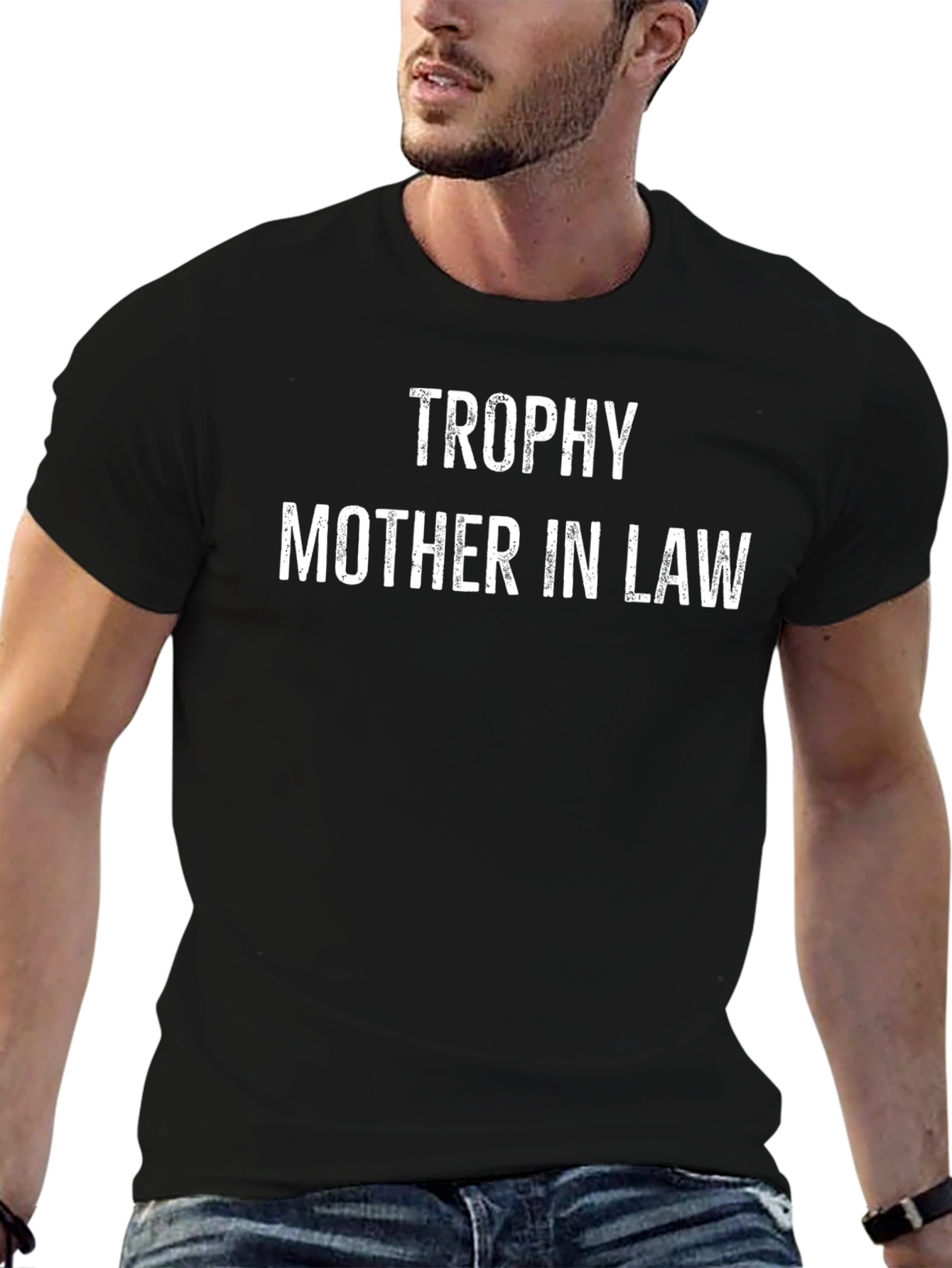 Trophy Mother In Law Novelty T-Shirt