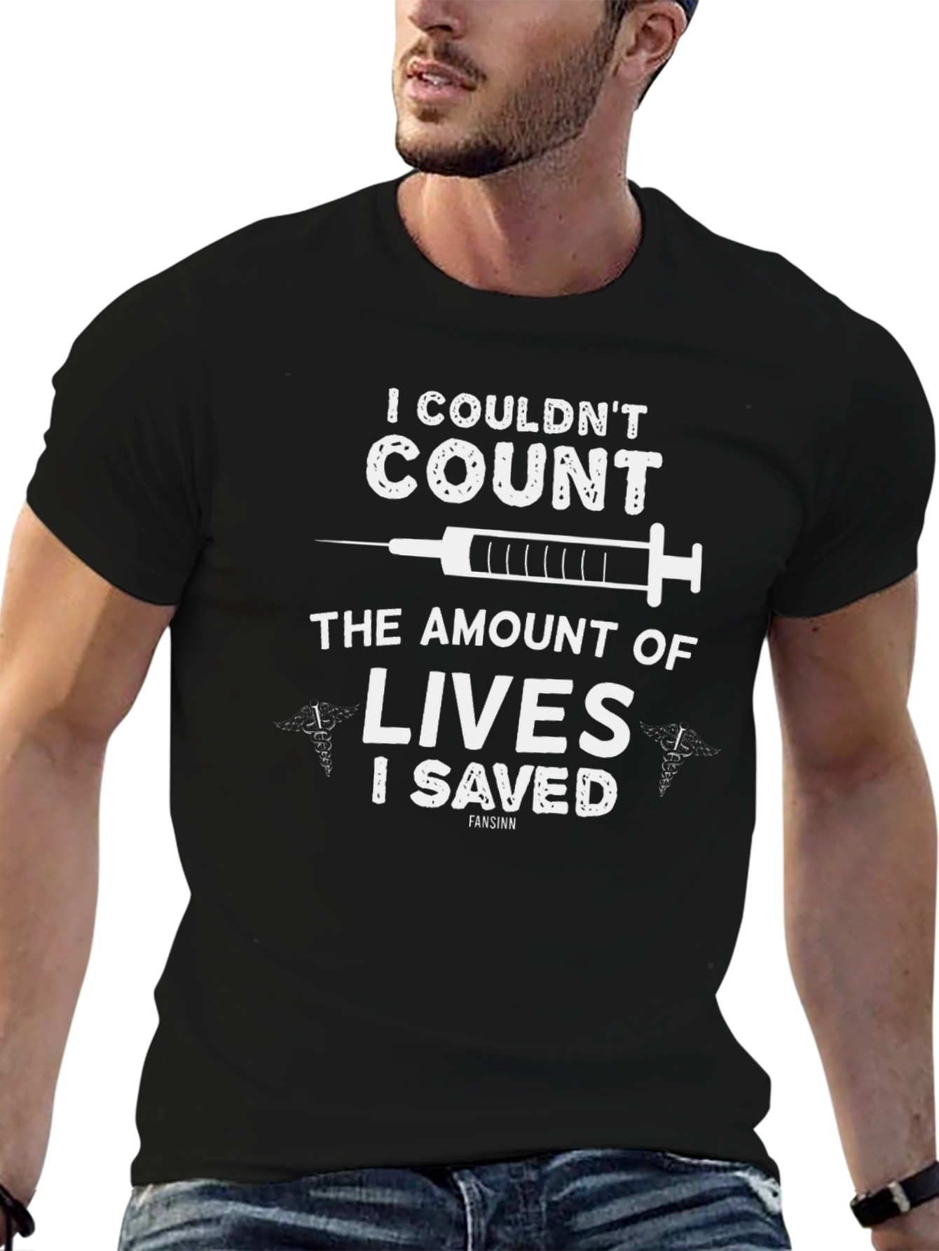 Nurse Life Saver T-Shirt - I Couldnt Count