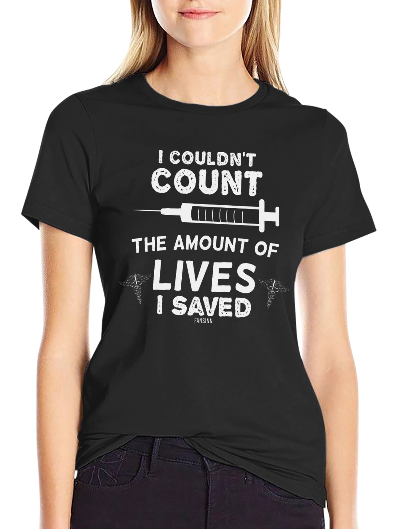 Nurse Life Saver T-Shirt - I Couldnt Count