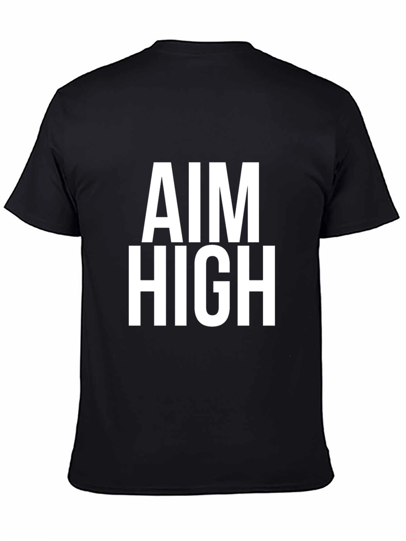 Aim High Graphic Tee - Black