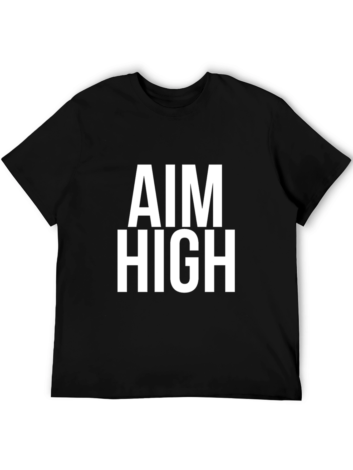 Aim High Graphic Tee - Black