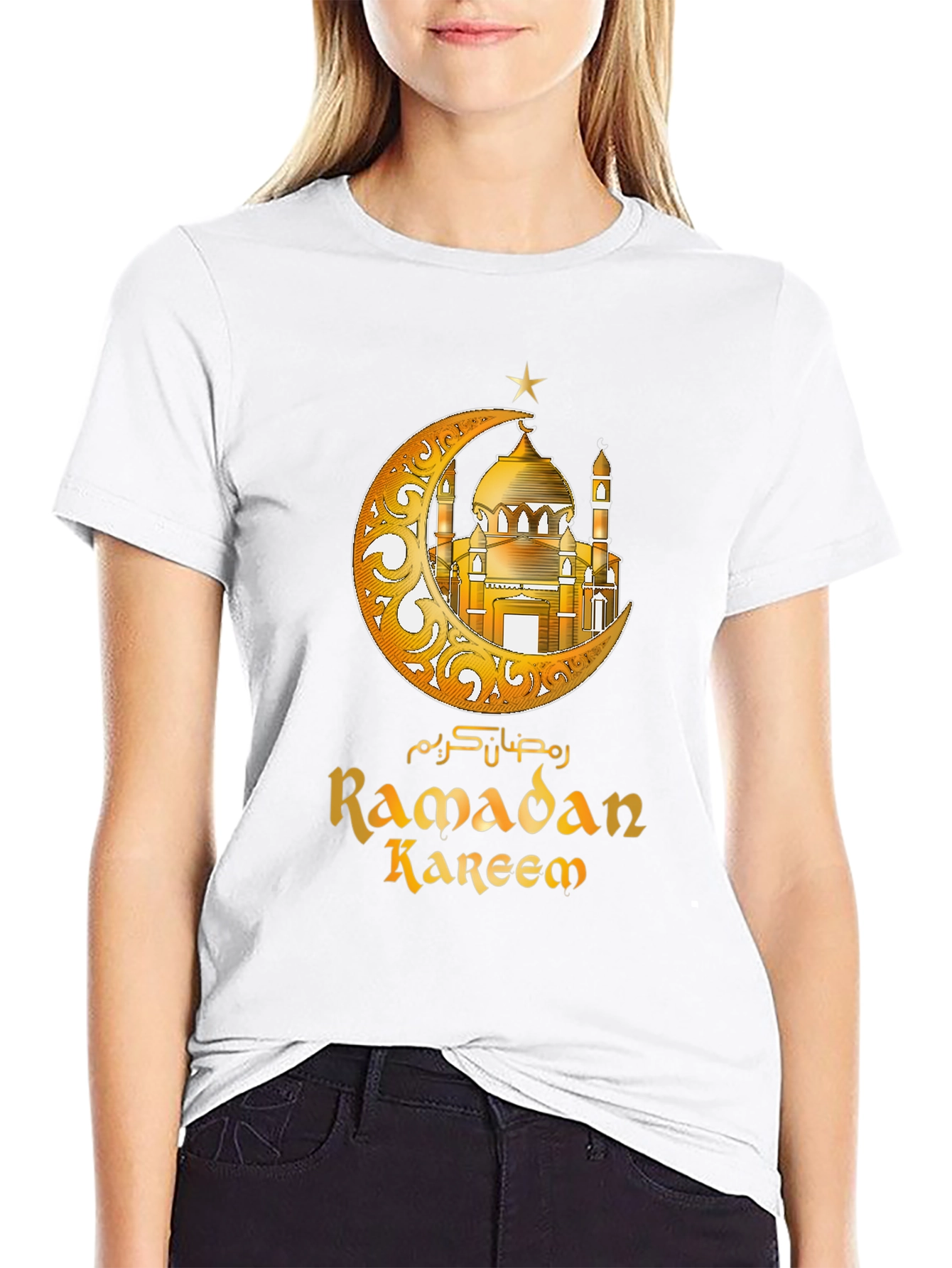 Ramadan Kareem Mosque Graphic Tee
