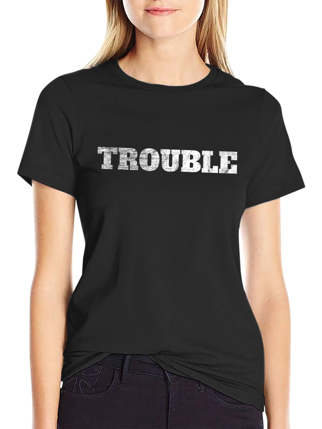 Trouble T-Shirt - Graphic Tee for Men