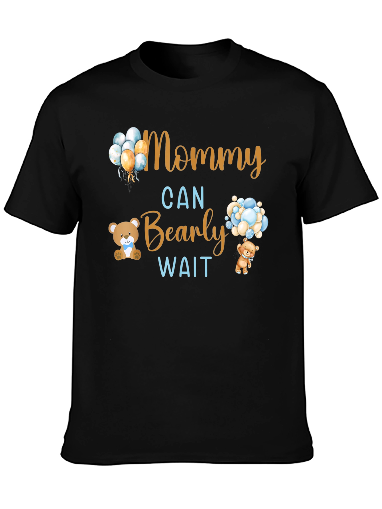 Mommy Can Bearly Wait Baby Shower Tee