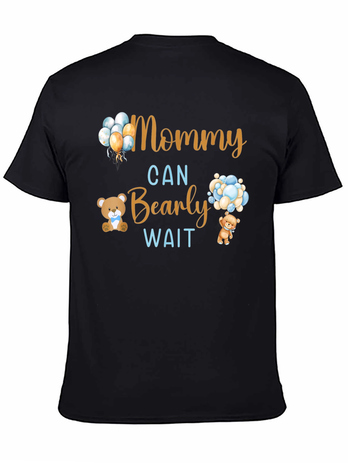 Mommy Can Bearly Wait Baby Shower Tee