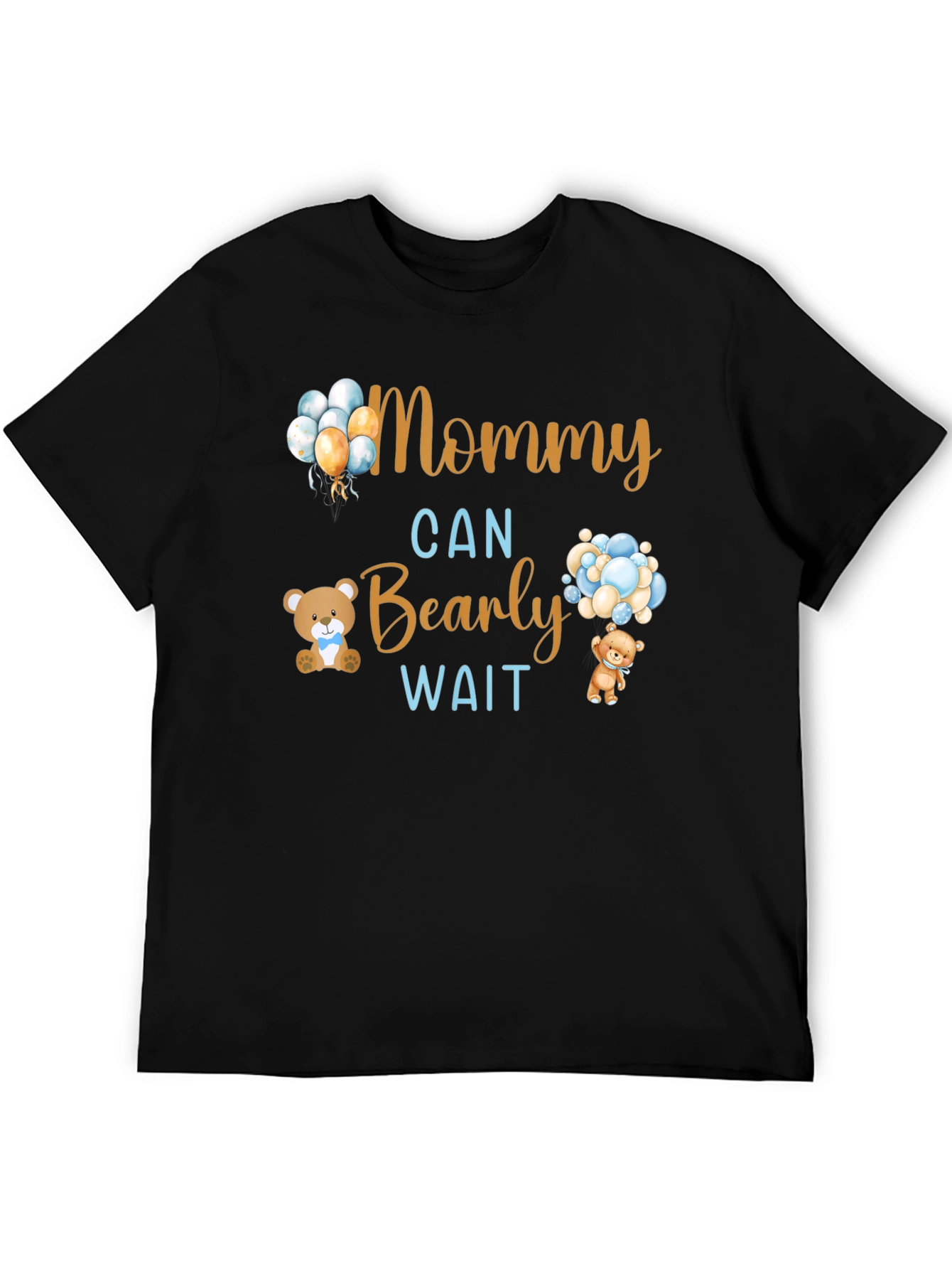 Mommy Can Bearly Wait Baby Shower Tee