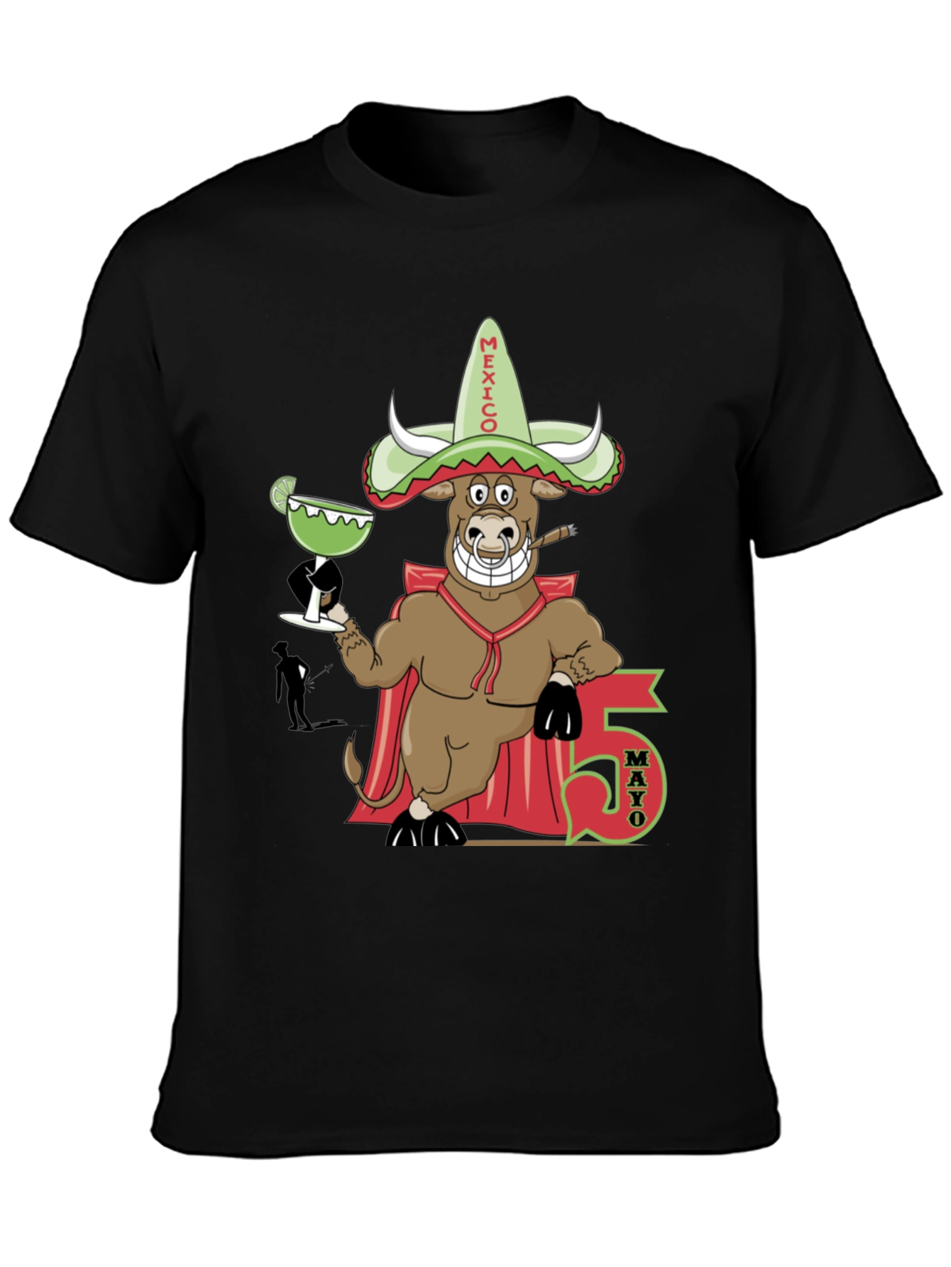 Cinco de Mayo Bull T-Shirt